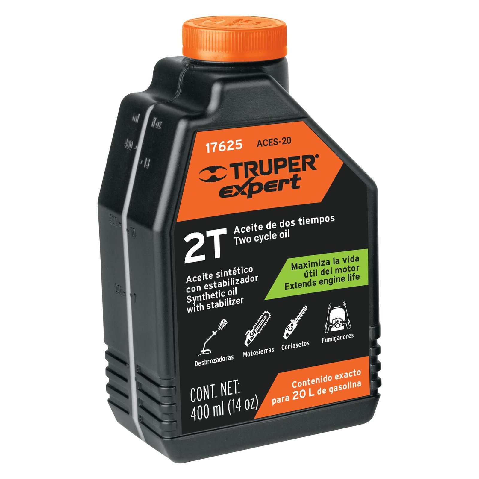 ACEITE P/MOTOR 2 TIEM 14 ONZ ACES-20 TRUPER