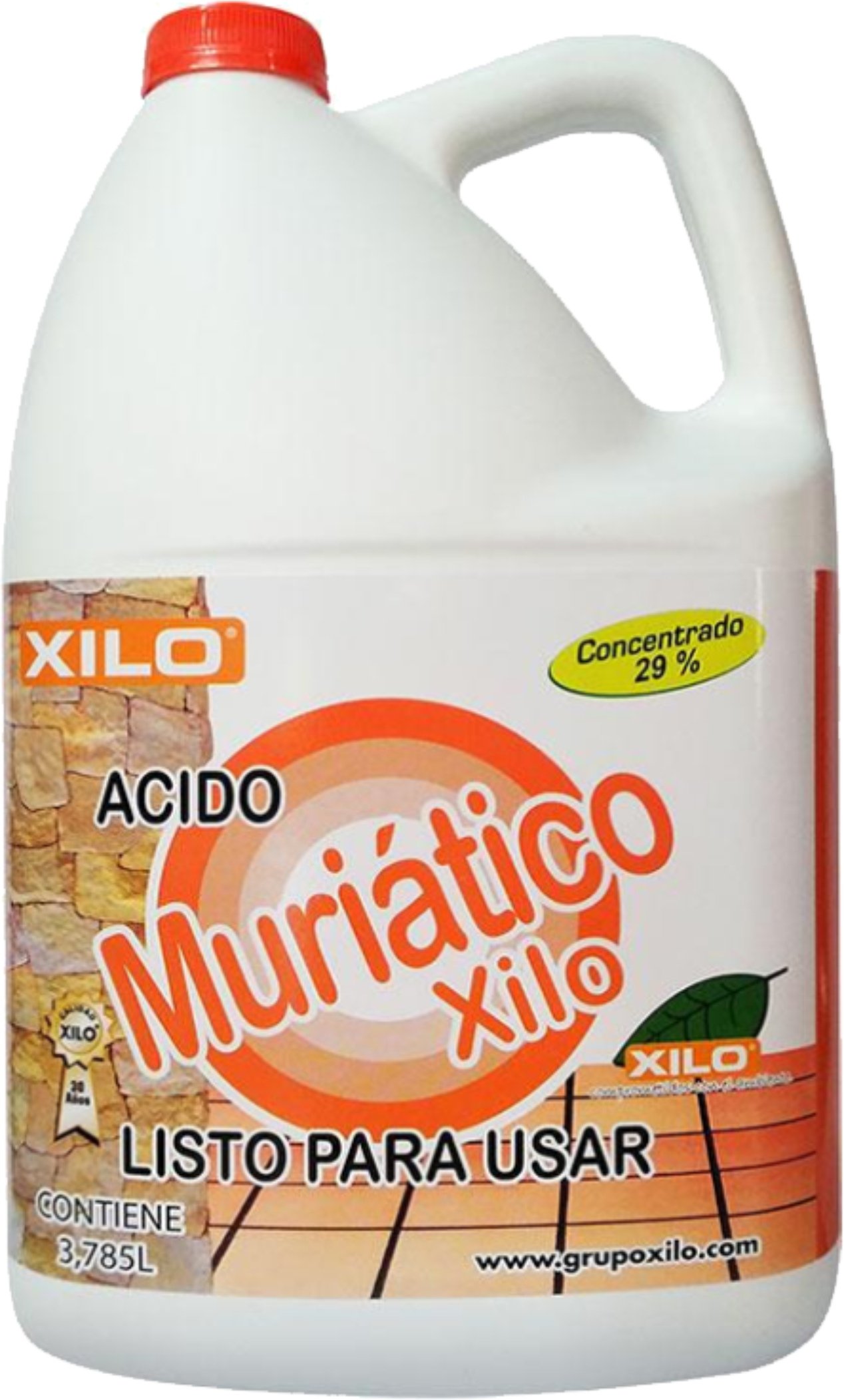 ACIDO MURIATICO ECO 25 % 1/2 LTR CAJ12UD