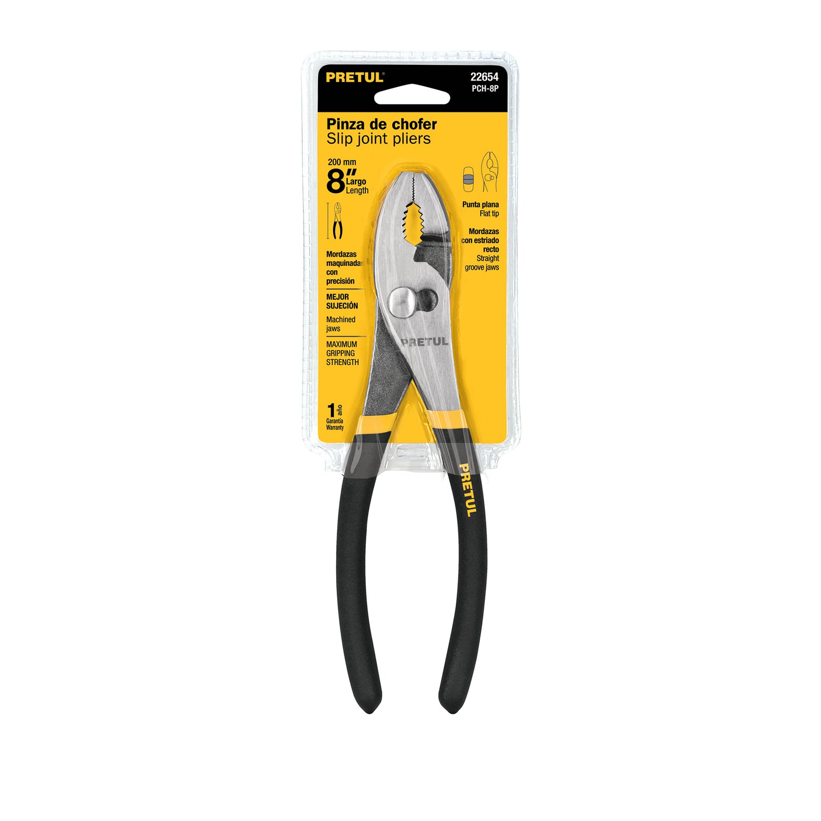 ALICATE CHOFER 8" PCH-8P PRETUL