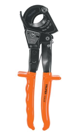 ALICATE CORTAD MULTICABLE MATRACA PCC-10X TRUPER