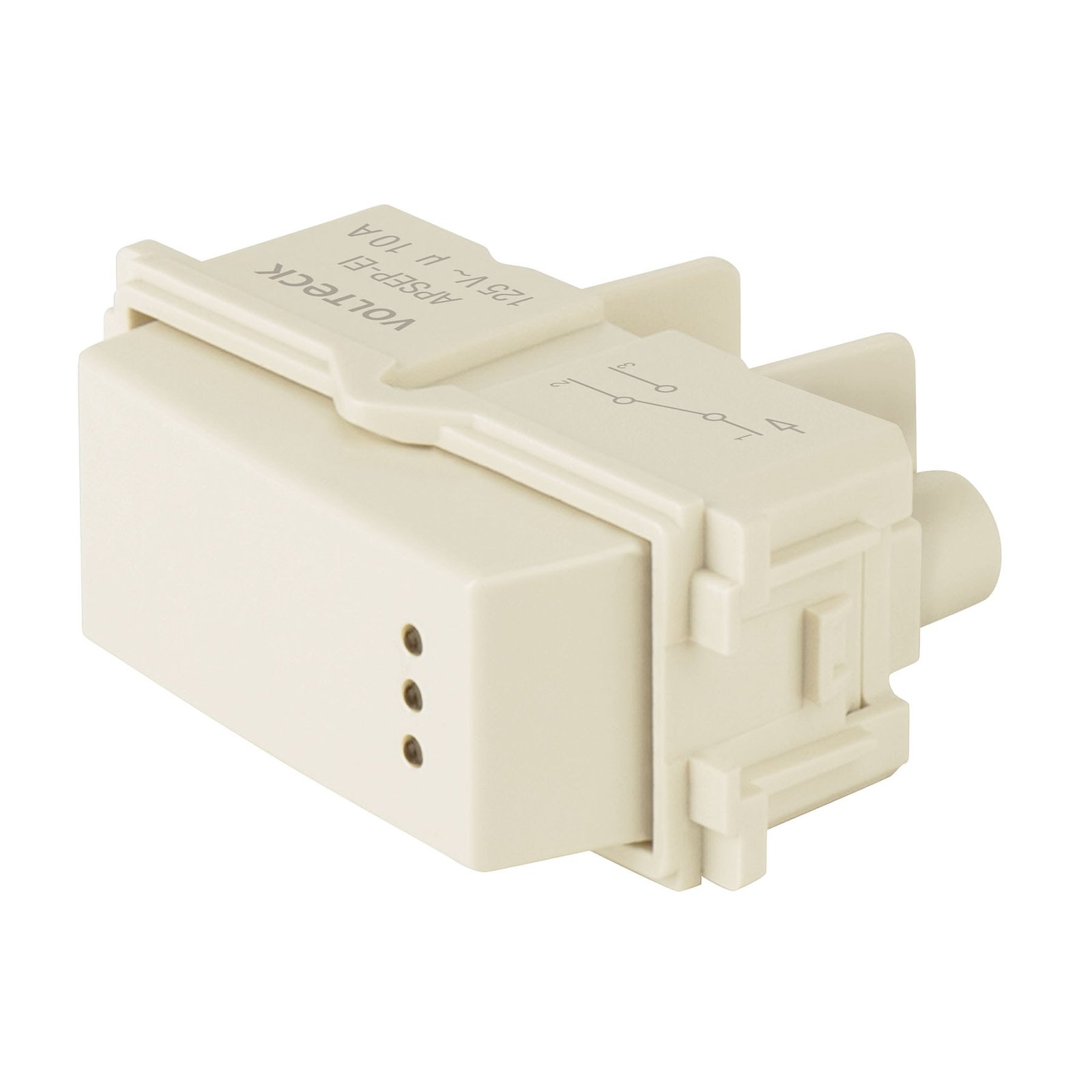 APAGADOR 3 VIAS PASTILLA MARFIL APSEP-EI VOLTECK