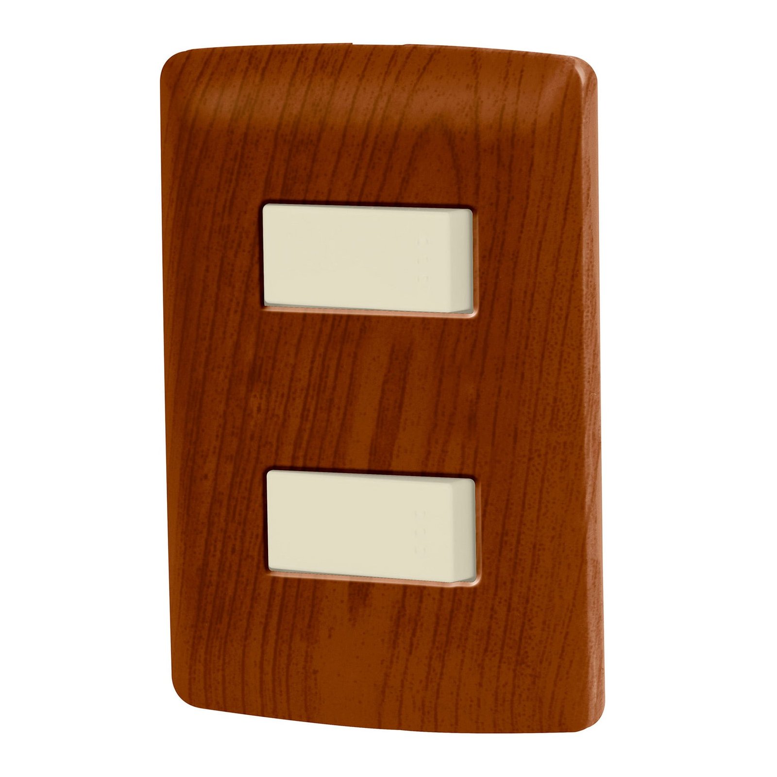 APAGADOR DOBLE SENCILLO MADERA PA-APDO-IM VOLTECK