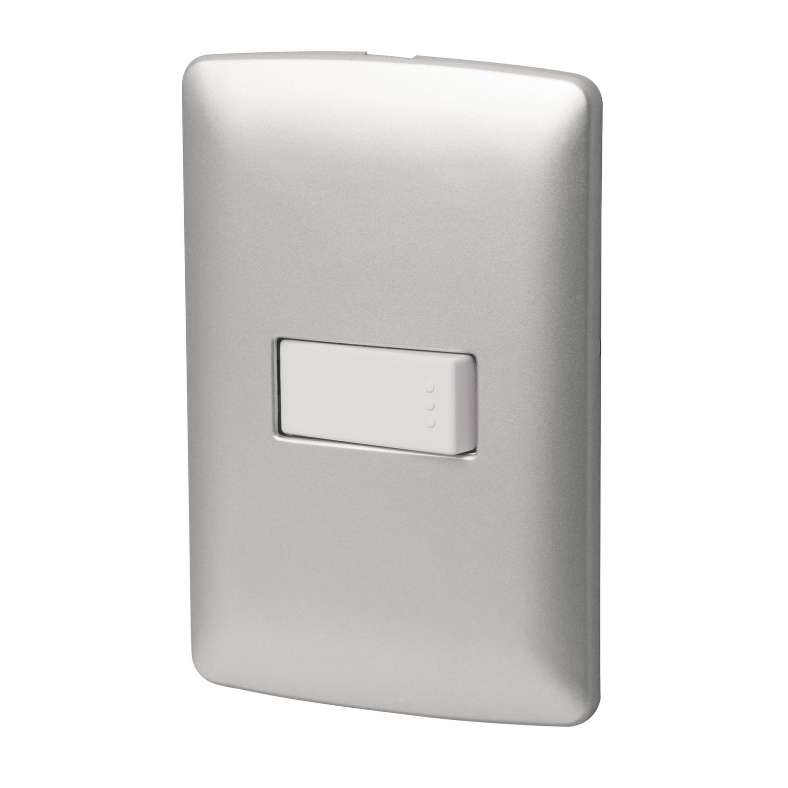APAGADOR SENCILLO PLATA PA-APSE-LP VOLTECK