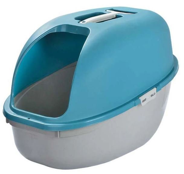 ARENERO PARA GATO AZUL GRIS #12702 RIMAX
