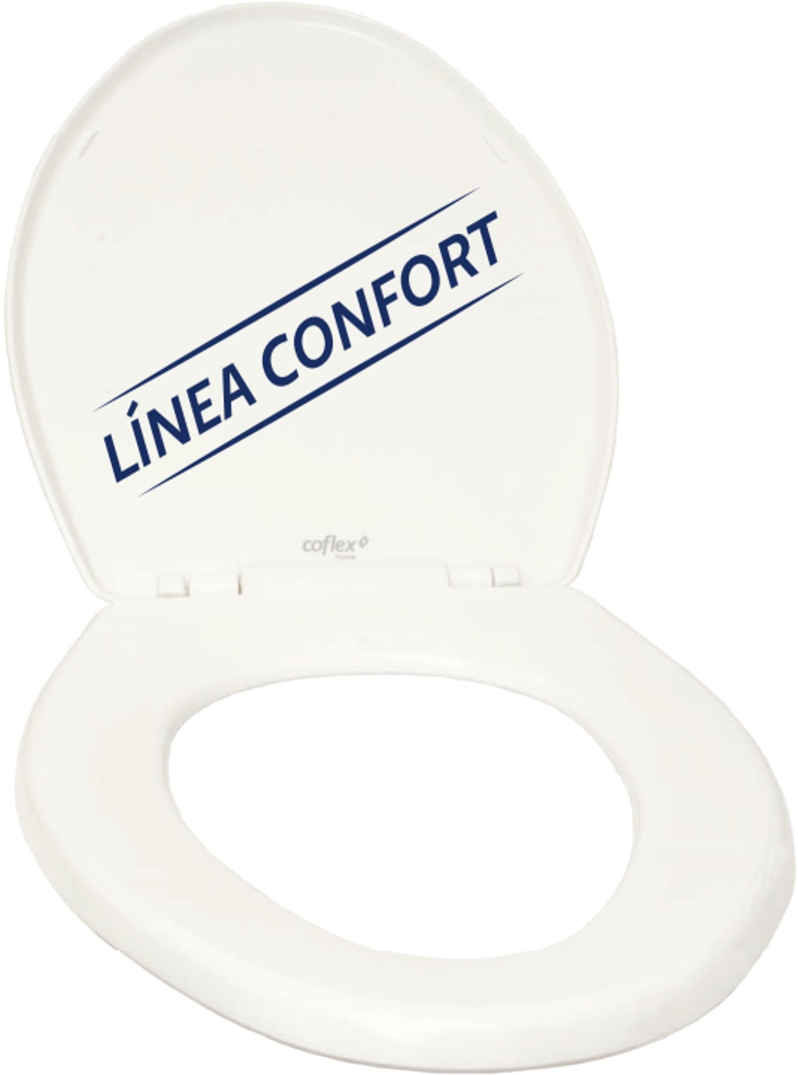 ASIENTO P/INODORO ELONGADO CH-A203 BLANCO COFLEX