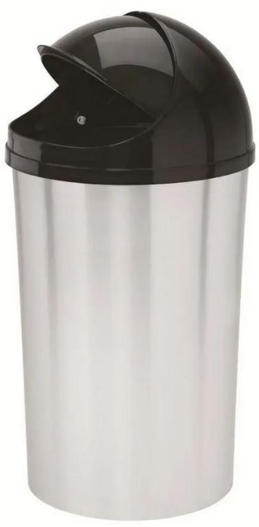 BASURERO APARIENCIA METAL 5LTS #6926 RIMAX