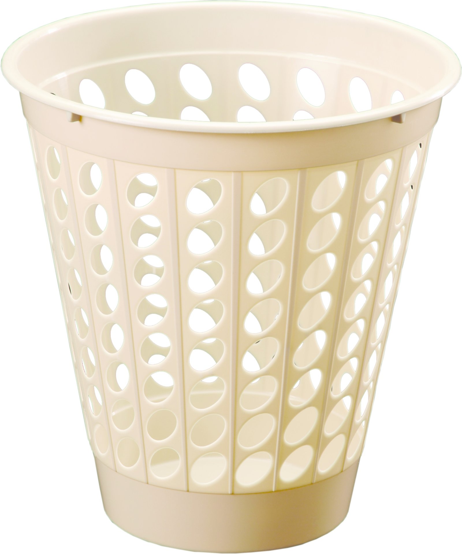BASURERO CON HUECOS 5LTS BEIGE # 4593 RIMAX