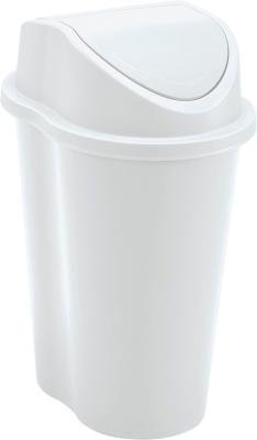BASURERO TAPA VAIVEN 5LTS BLANCO #8775 RIMAX