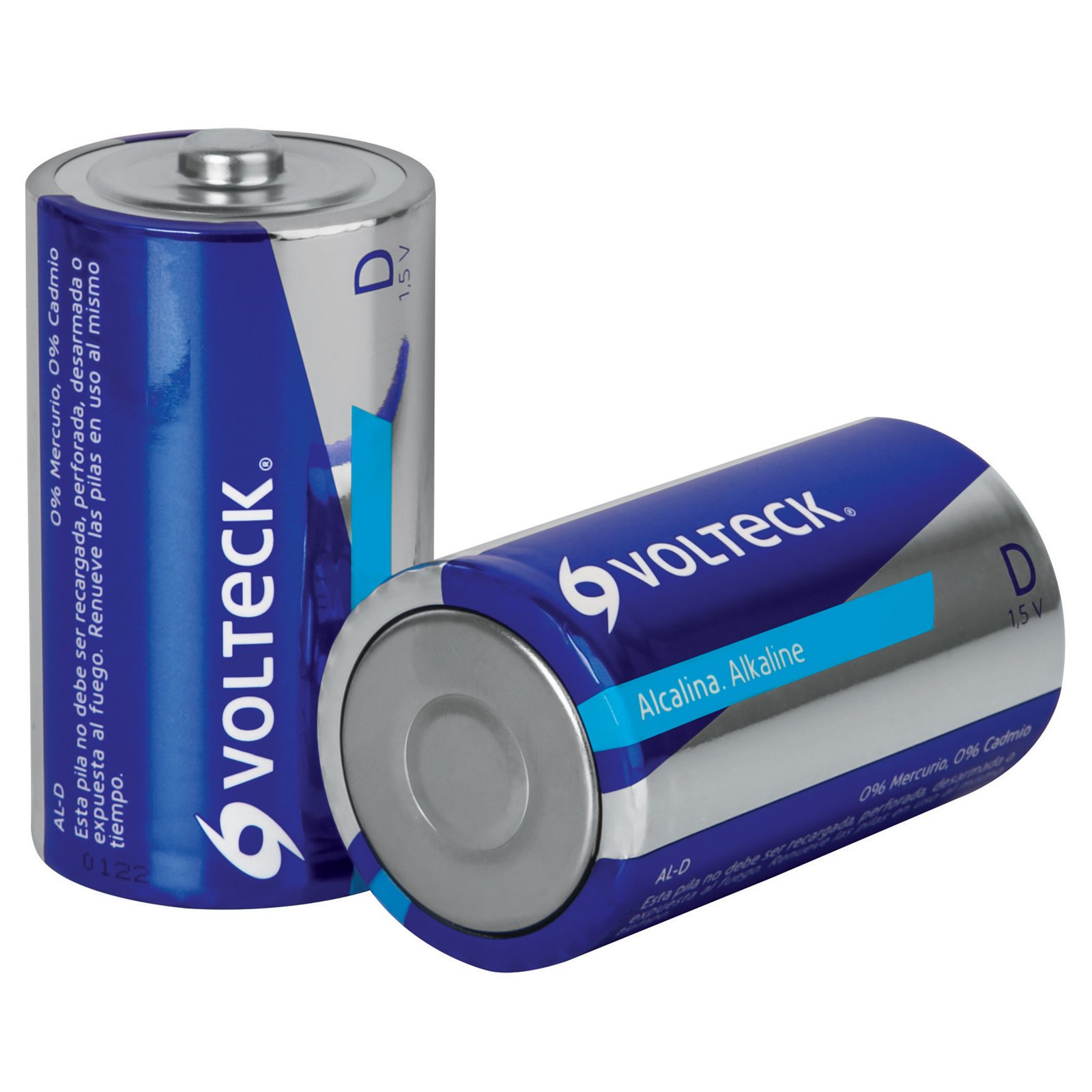 BATERIA ALCALINA 2Xblt AL-D VOLTECH-TRUPER