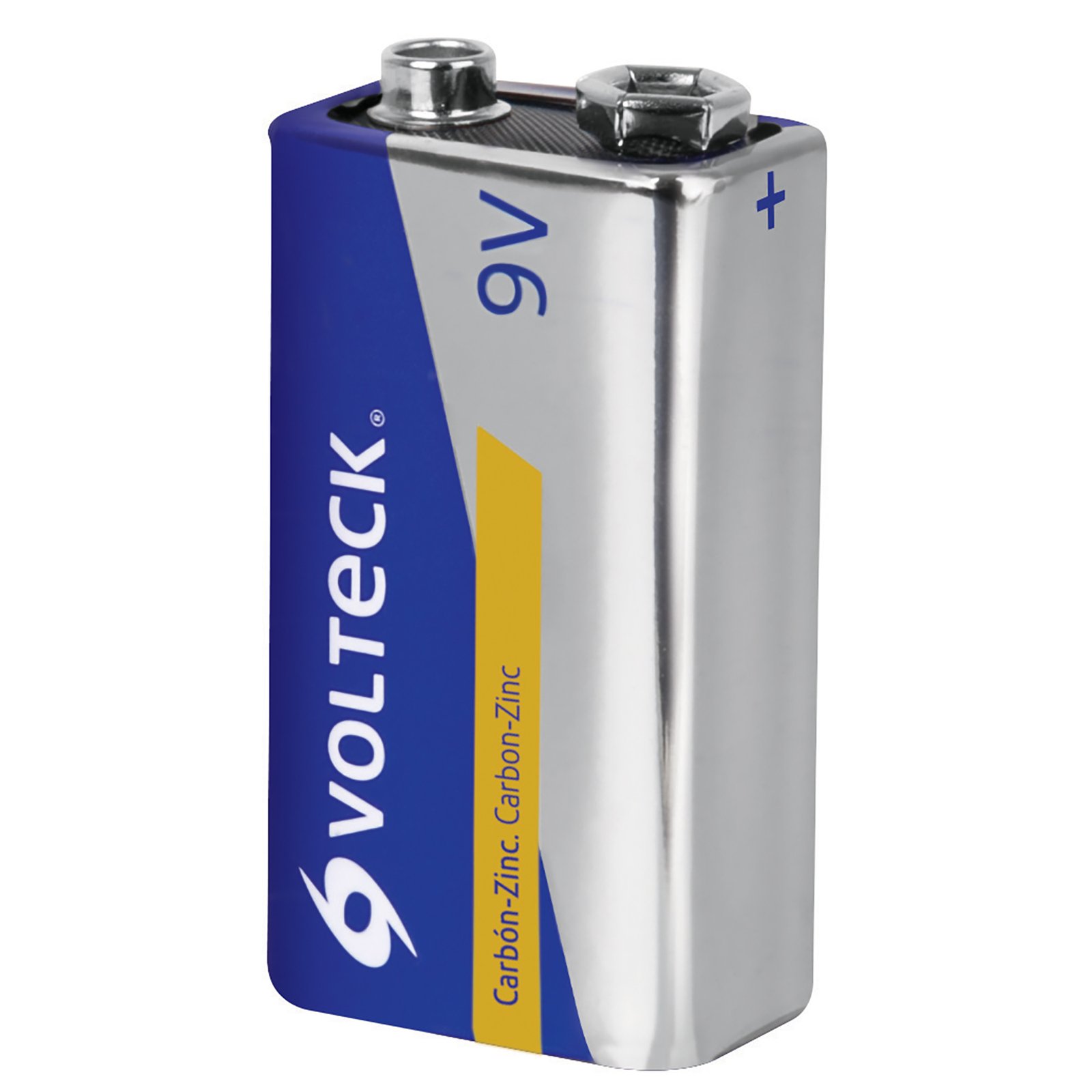 BATERIA ZINC-CARBON CUAD ZI-9V VOLTECH-TRUPER