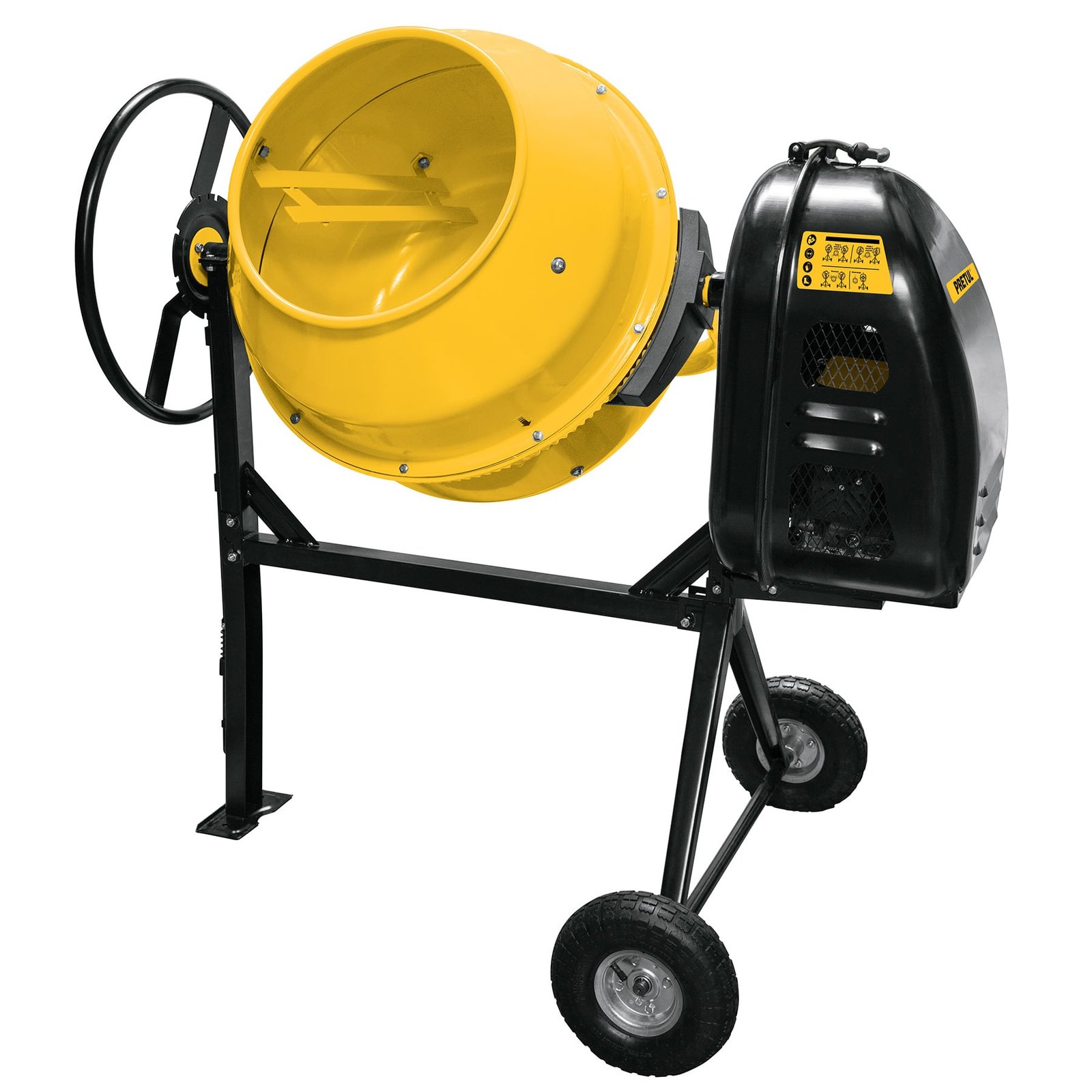 BATIDORA GASOLINA 160L 1/2 SACO RECE-160P PRETUL