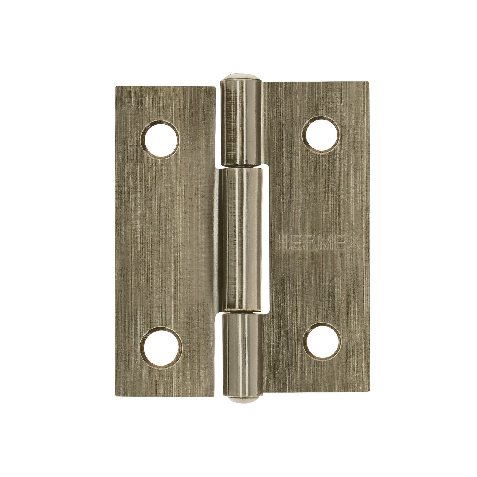 BISAGRA 1-1/2" LATON ANTIG DOR X PAR BR-152 HERMEX