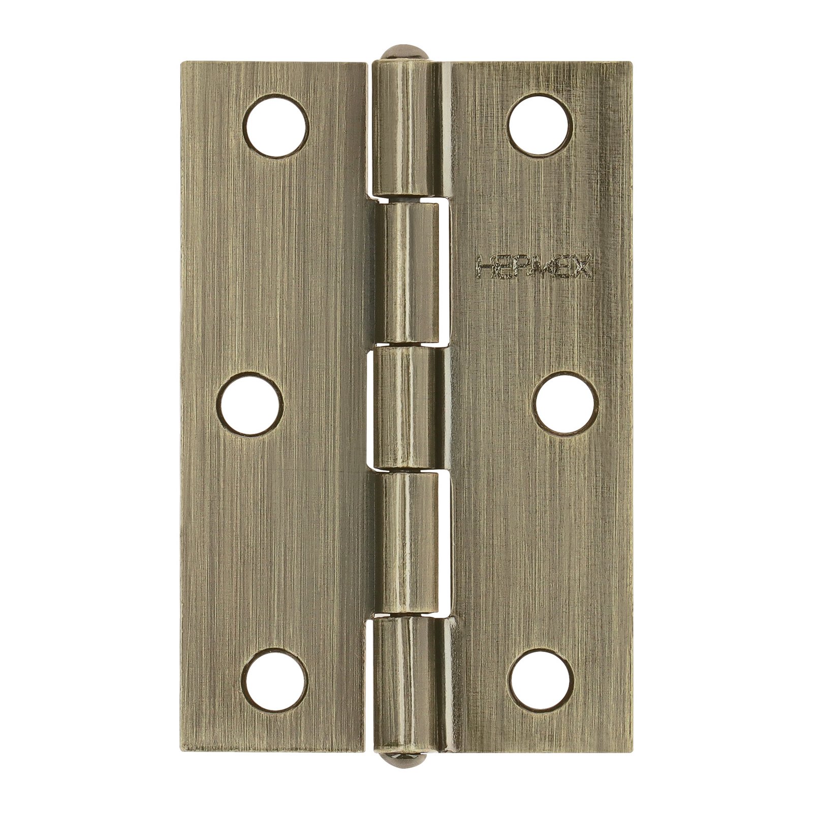 BISAGRA 2-1/2" LATON ANTIG DOR X PAR BR-252 HERMEX