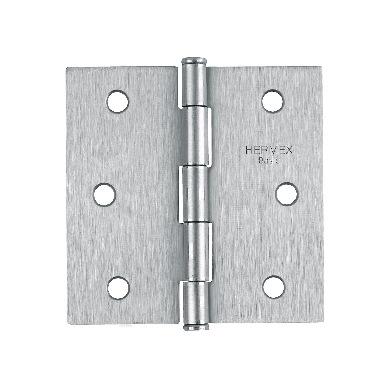 BISAGRA CROMO MATE 3"X3"PAR BC-303PP HERMEX-TRUPER