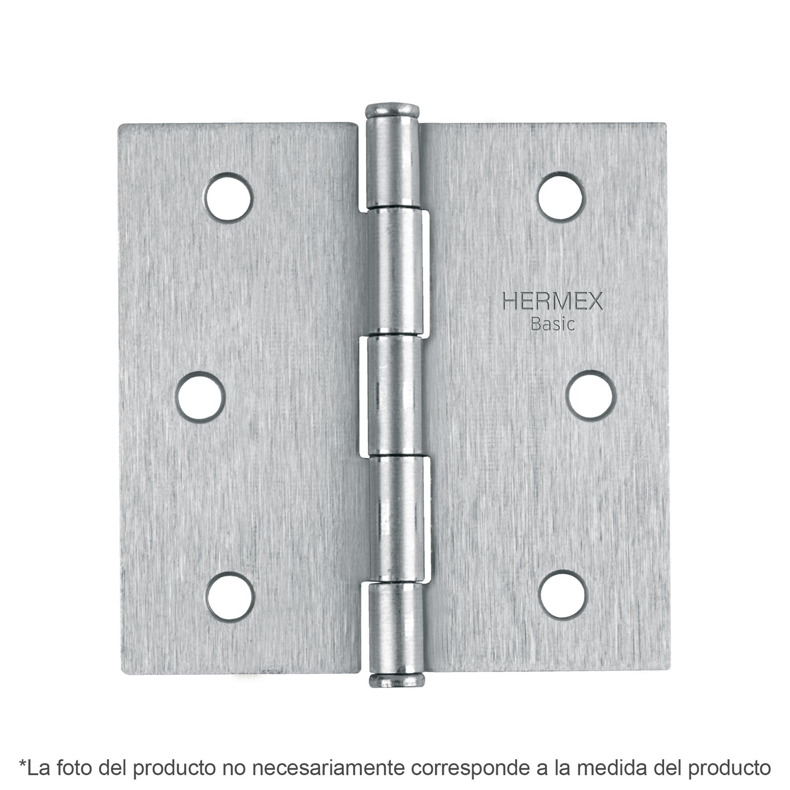 BISAGRA CROMO MATE 4"X4"PAR BC-403PP HERMEX-TRUPER