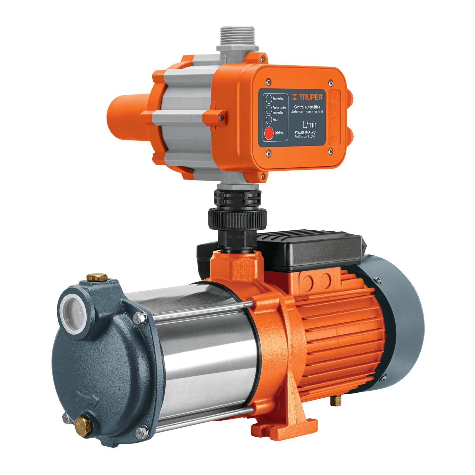 BOMBA 12.5A PRESURIZADOR 1-1/3HP PREM-1-1/3 TRUPER