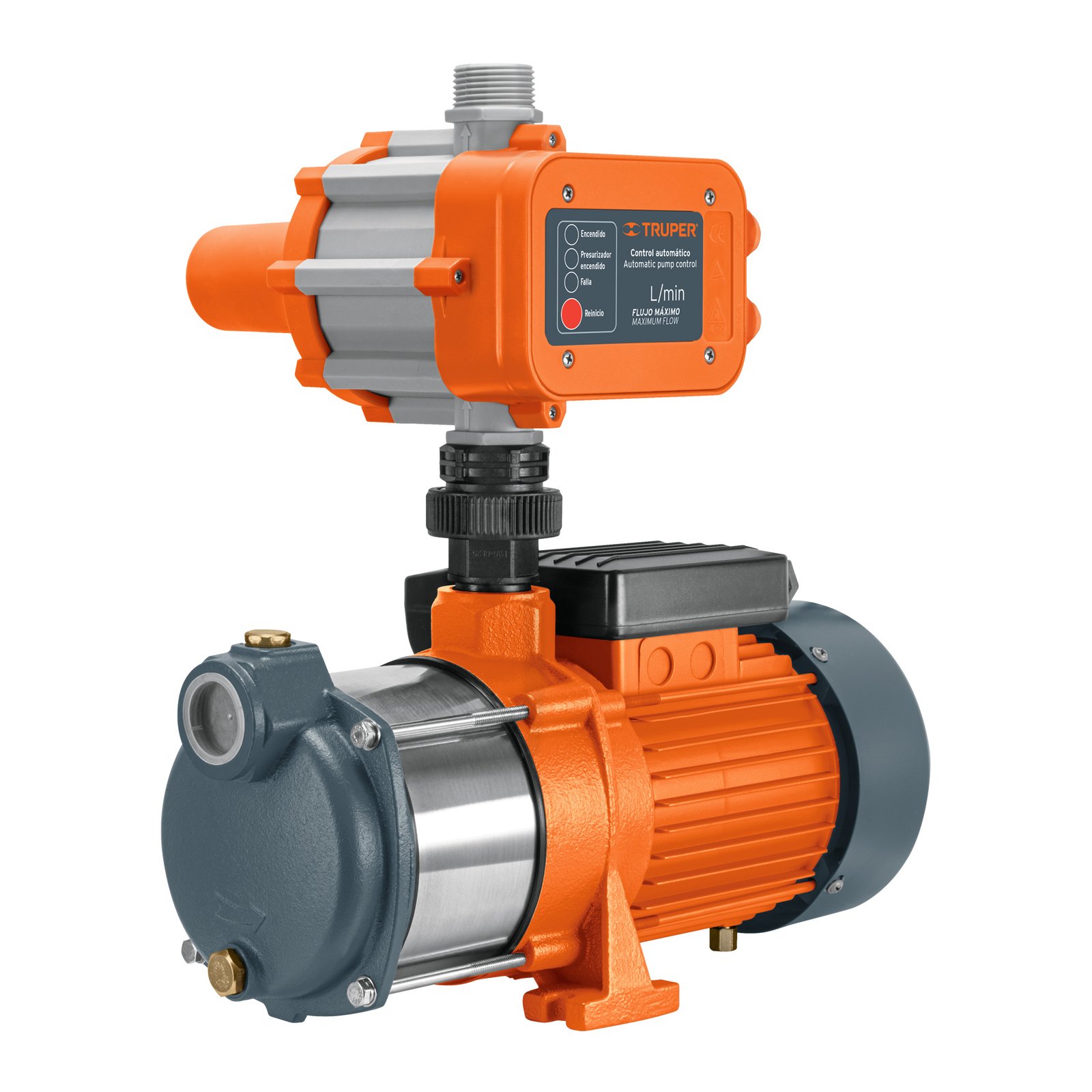 BOMBA 7.5 A PRESURIZADORA 3/4HP PREM-3/4 TRUPER