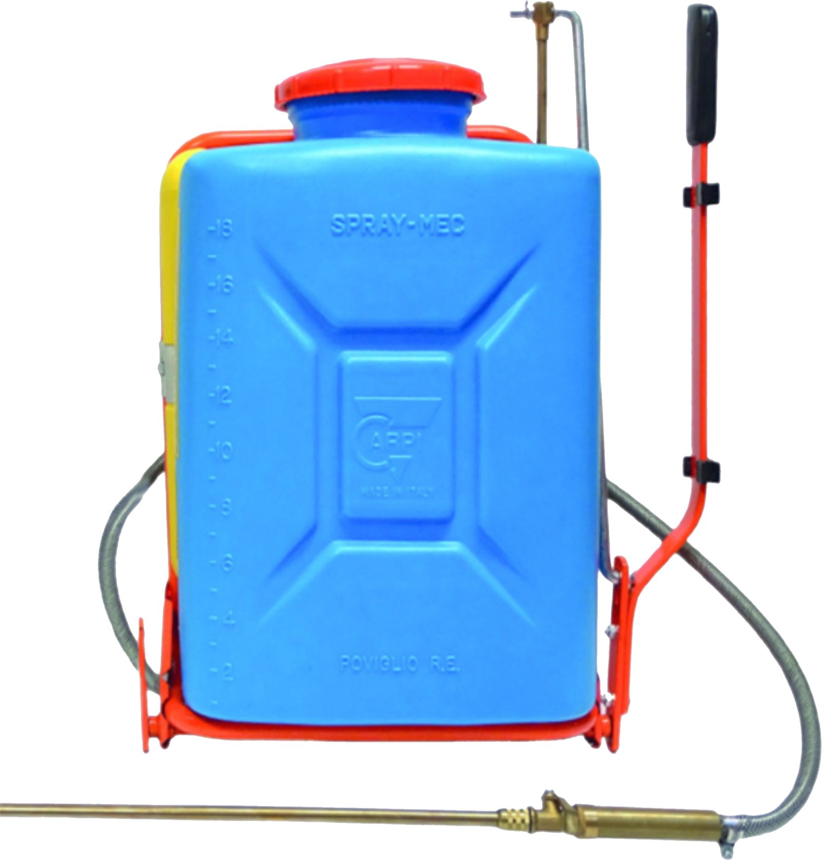 BOMBA DE ESPALDA SUPER CARPI #SPRAY MEC 18L MANU