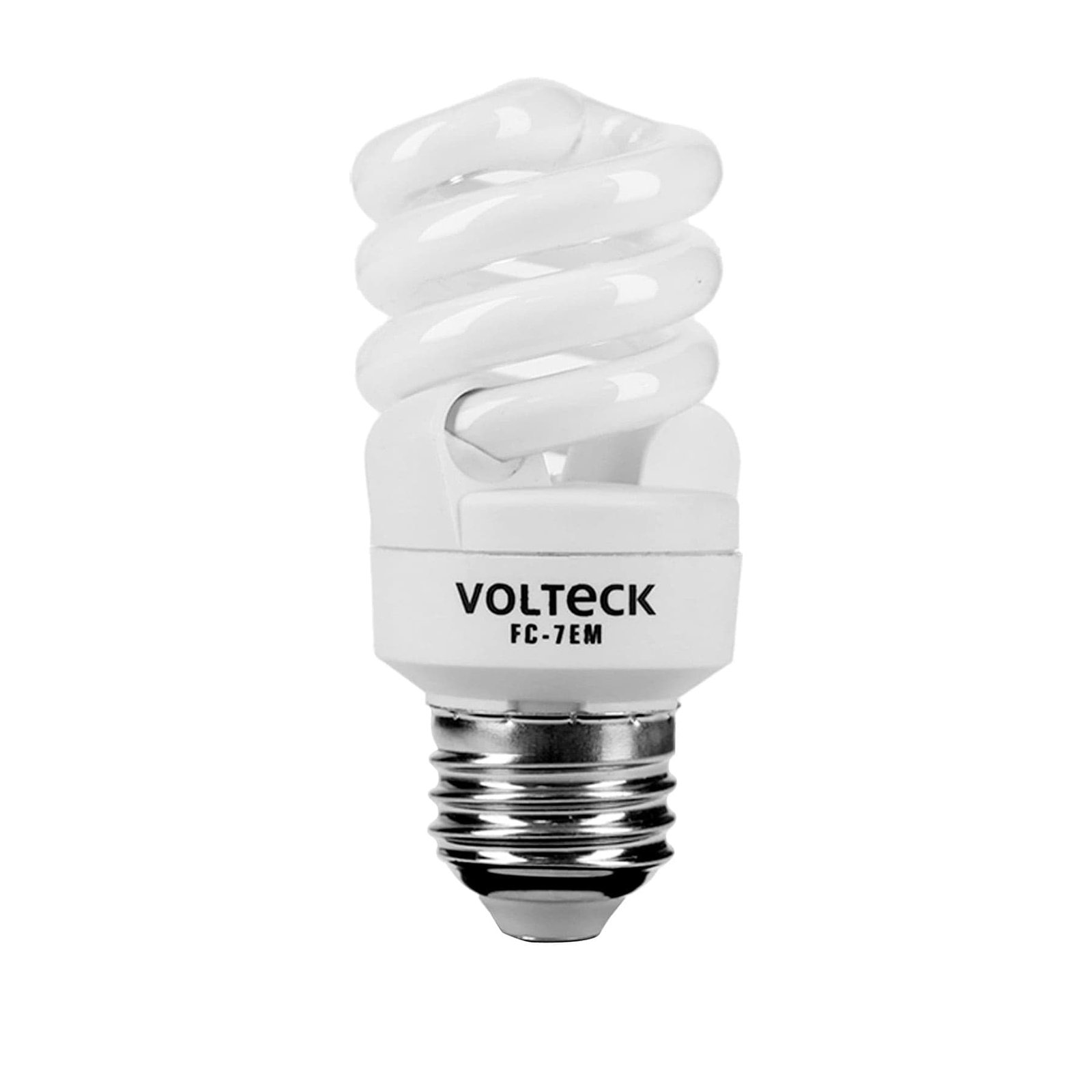 BOMB. FLUO 7W MINI-ESPIR FC-7EM VOLTECH-TRUPER