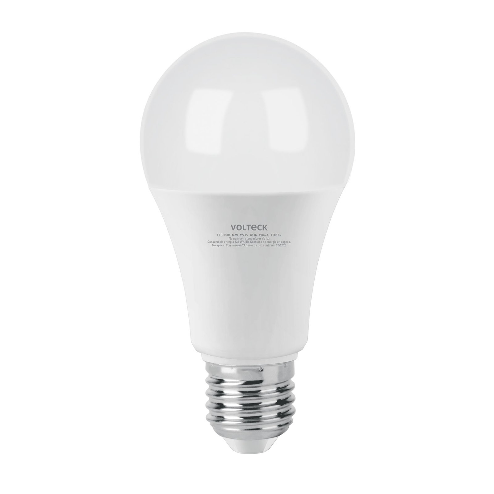 BOMB. LED 14W 100W E27 LED-100C VOLTECK