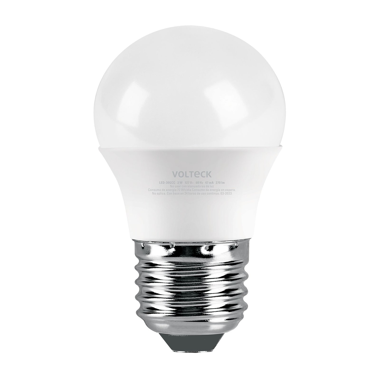 BOMB. LED 3W 25W E27 LED-30 VOLTECK