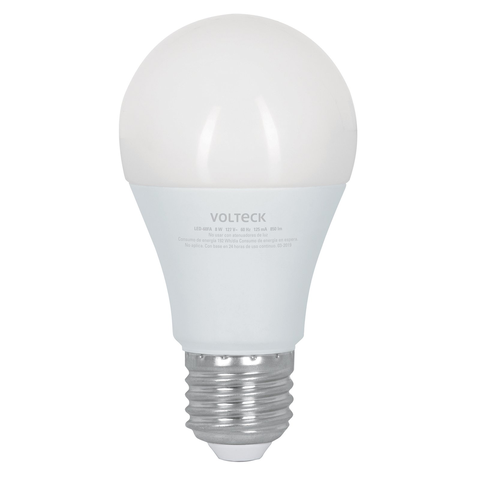 BOMB. LED 9W 3NIV INTENSIDAD LED-60FA VOLTECK