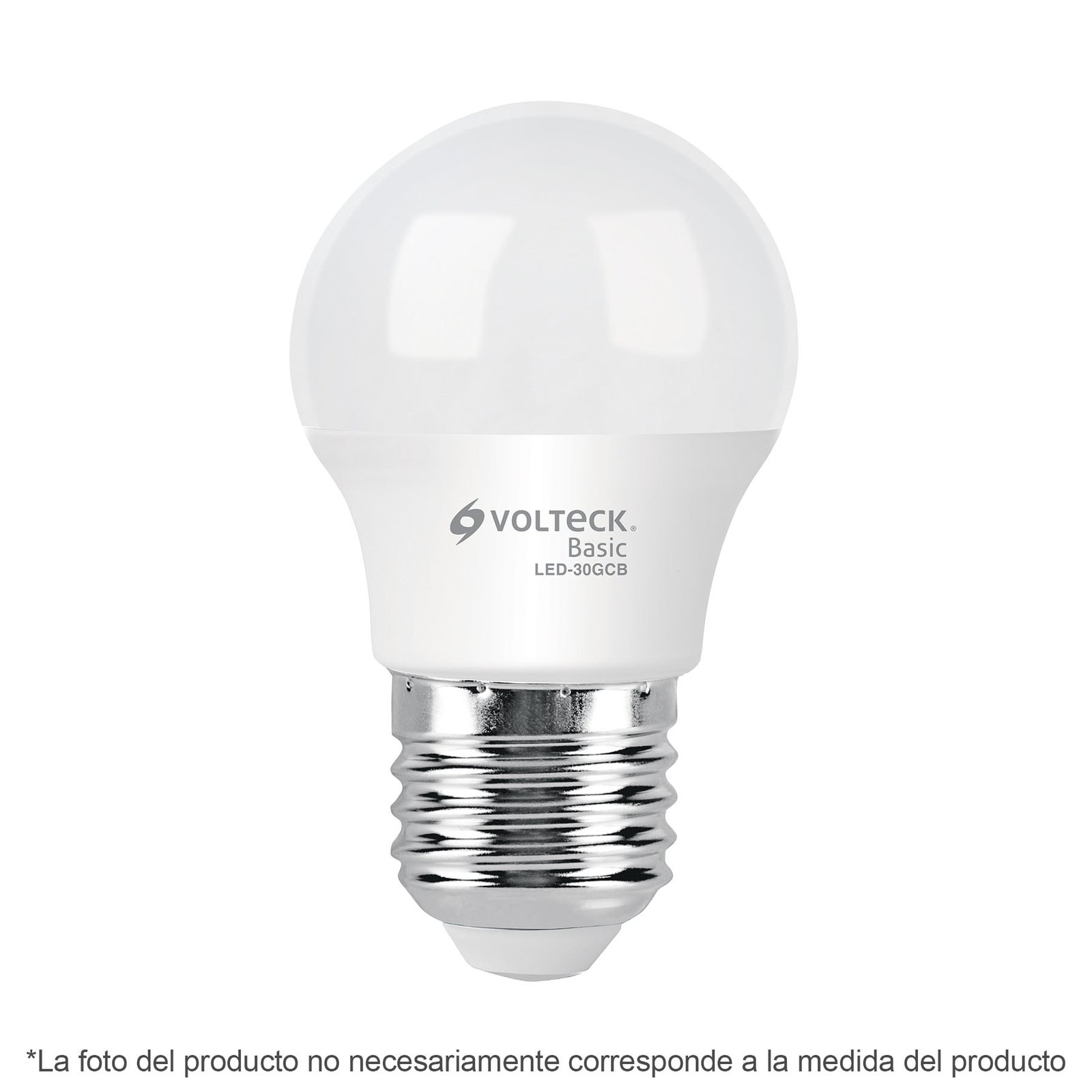 BOMB. LED A19 3W 25W LUZ DIA LED- 30GFB VOLTECK