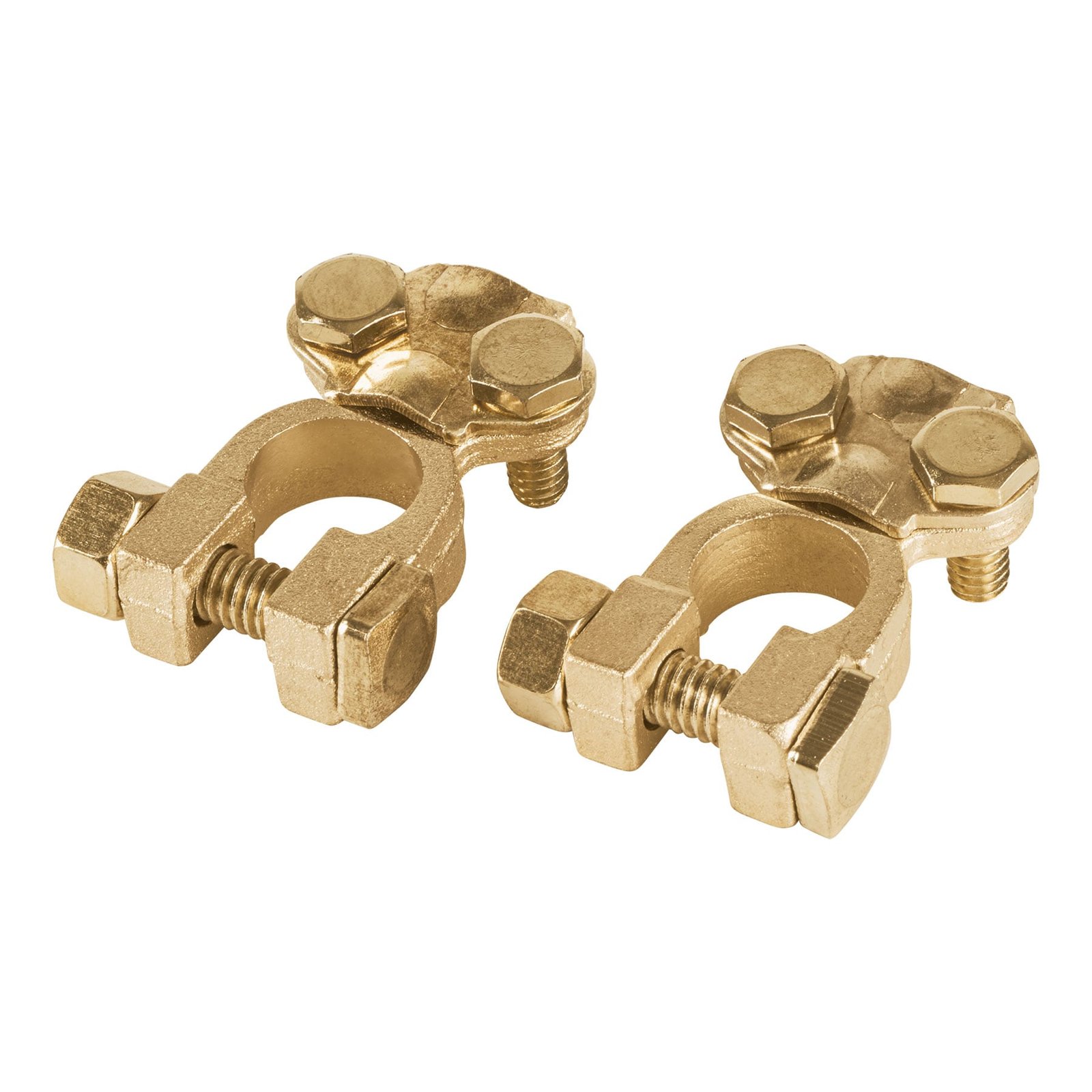 BORNER DE LATON P/BATERIA 2 PZS TEBA-3 PRETUL