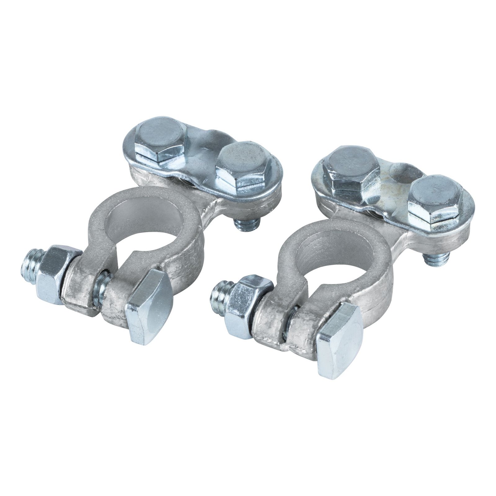 BORNER DE PLOMO P/BATERIA 2 PZS TEBA-2 PRETUL