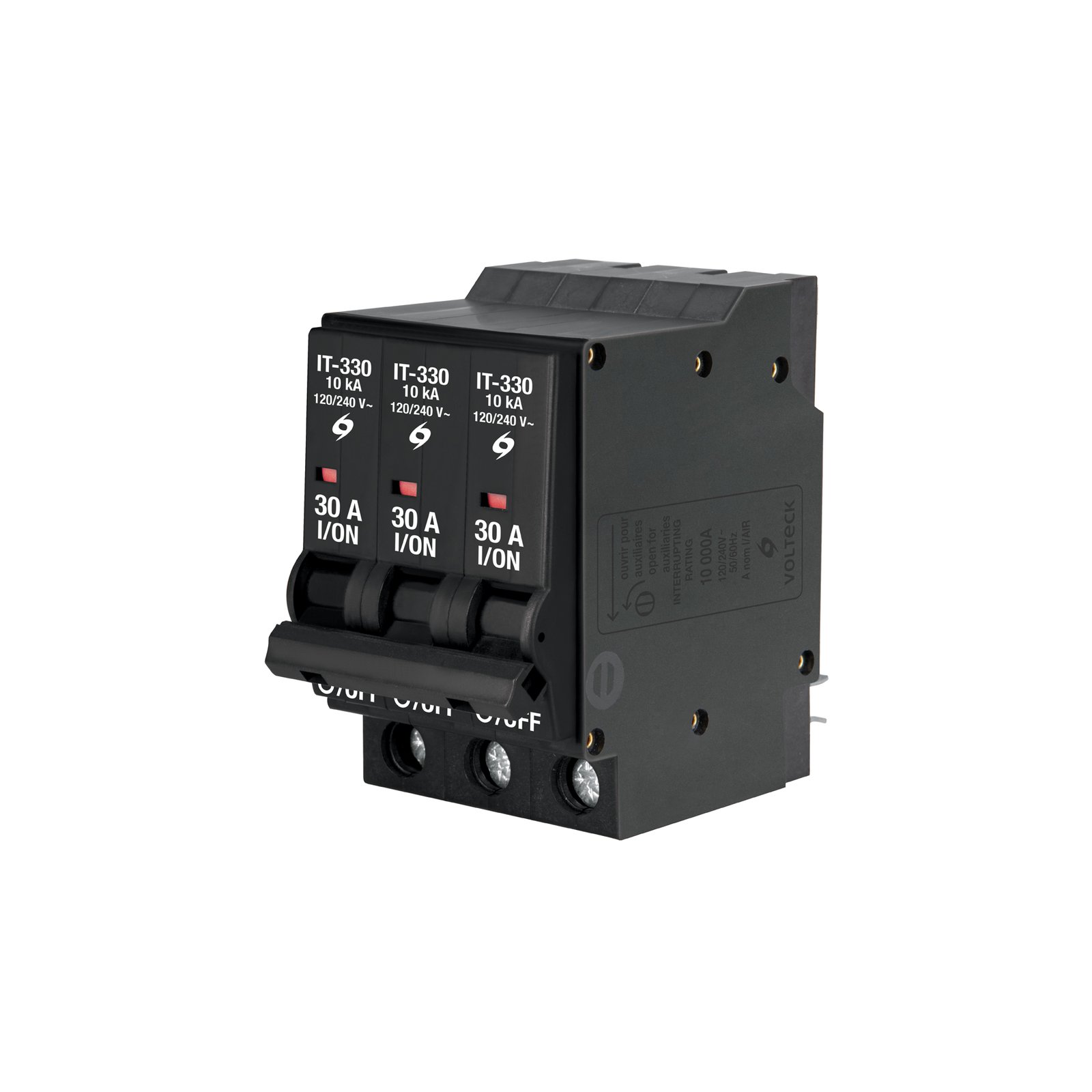 BREAKER SENCILLO 3 POLOS 30A IT-330 VOLTECK