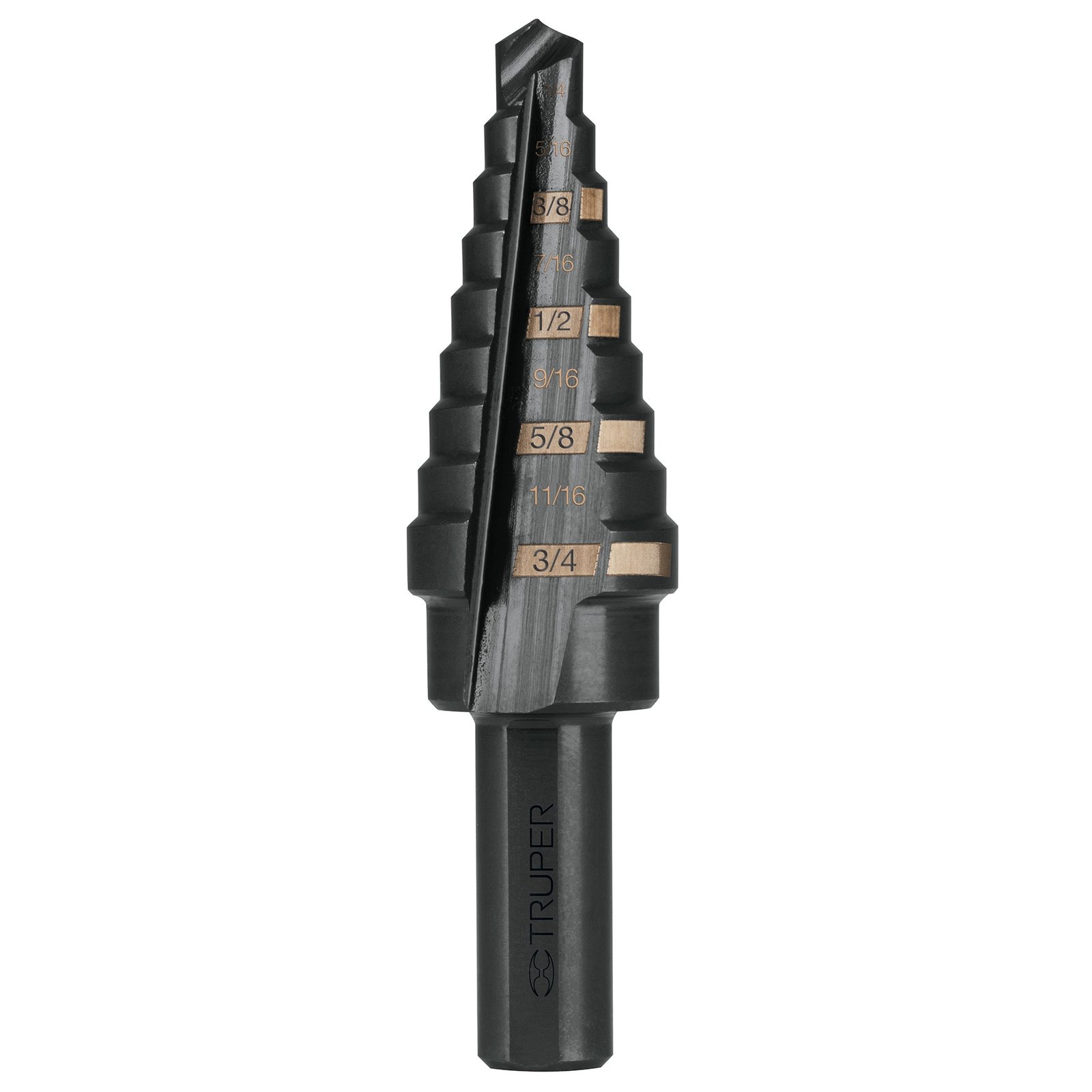 BROCA ESCALONADA 1/4 A 3/4 9 ESCALO BES-9 TRUPER