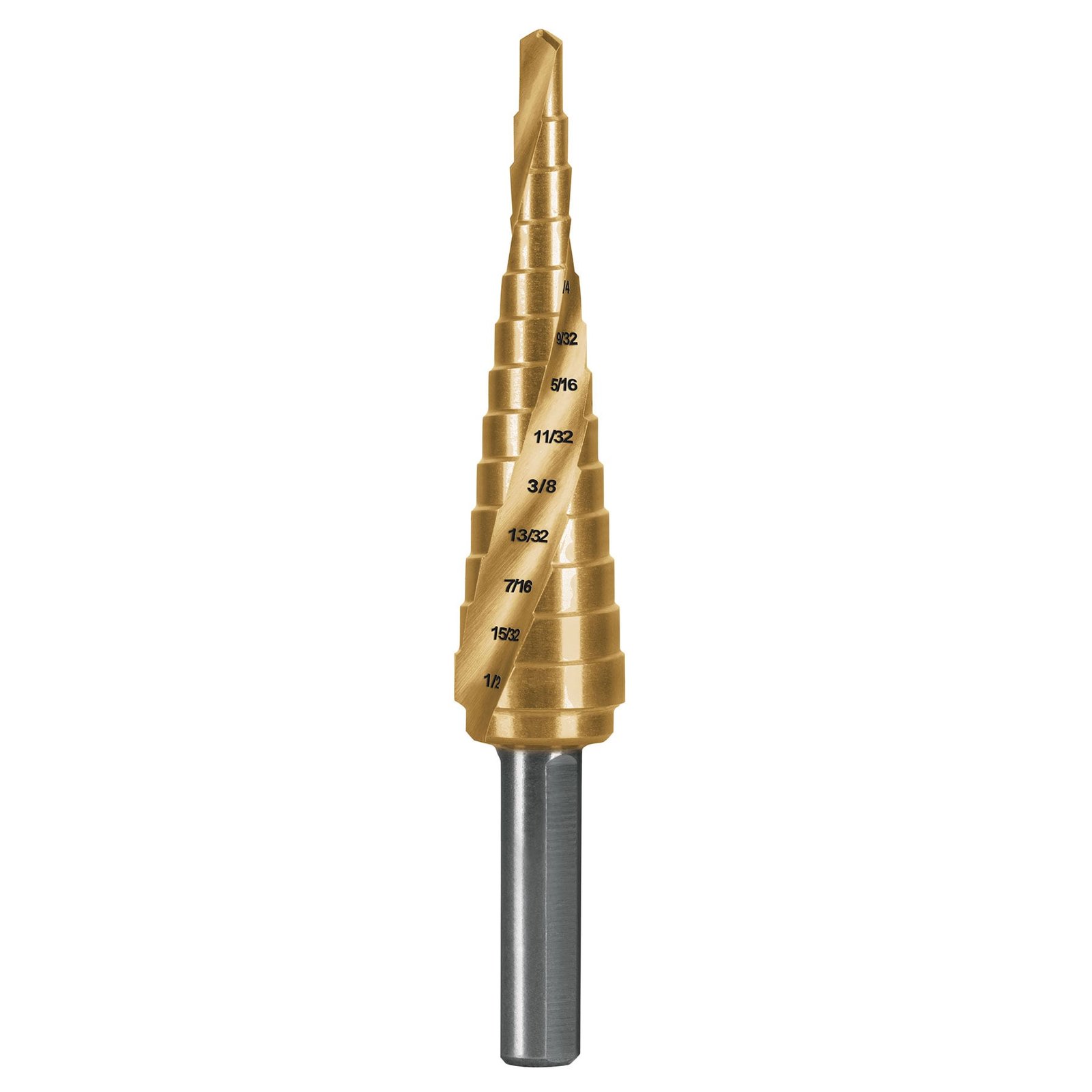 BROCA ESCALONAD TITANIO 1/8" A 1/2" BES-13X TRUPER
