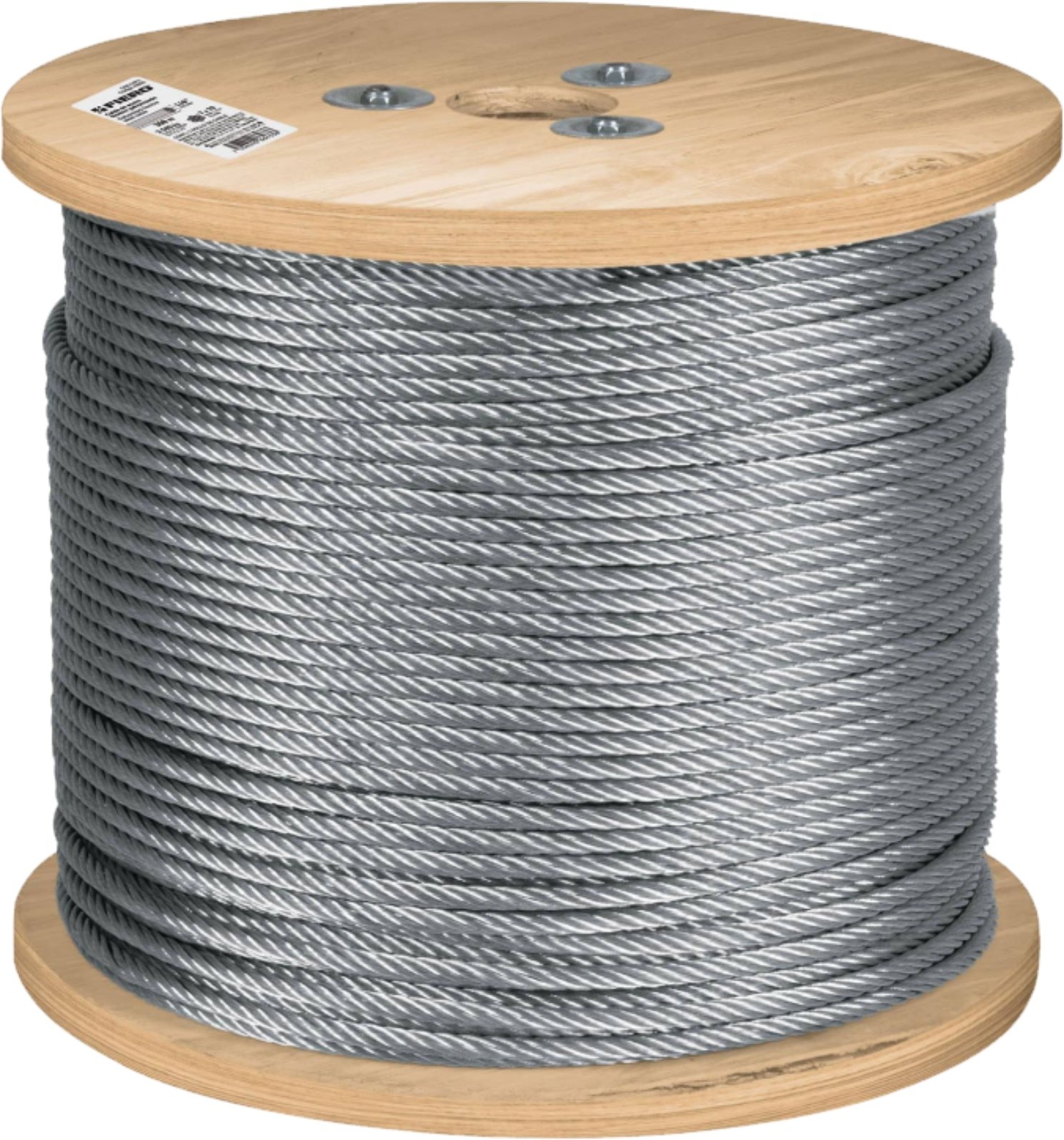 CABLE ALMA DE ACERO #12.5mm-1/2" X ROLLO 305 M