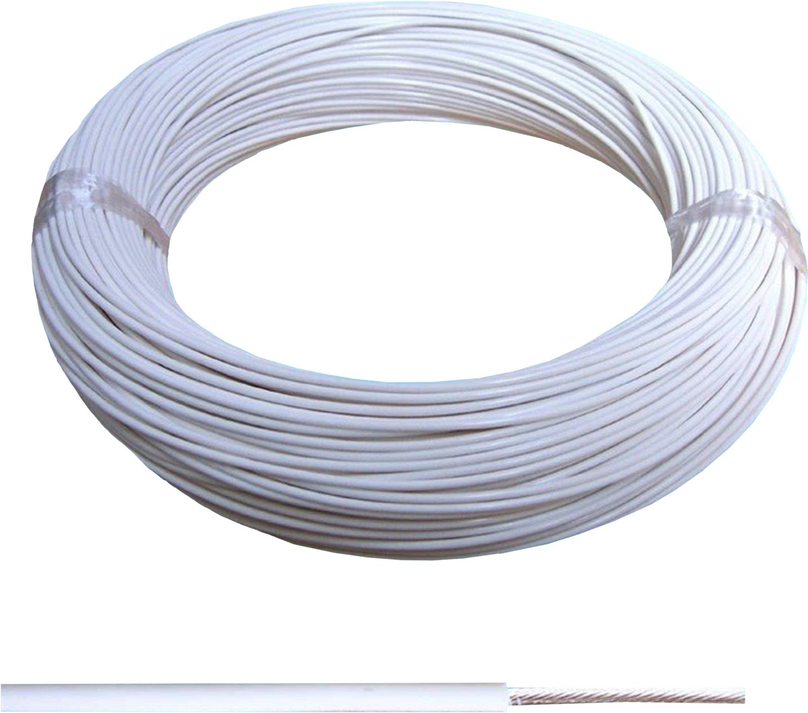 CABLE P/COCINA TEFLONADO 2.5mm = # 12 POR ROLLO
