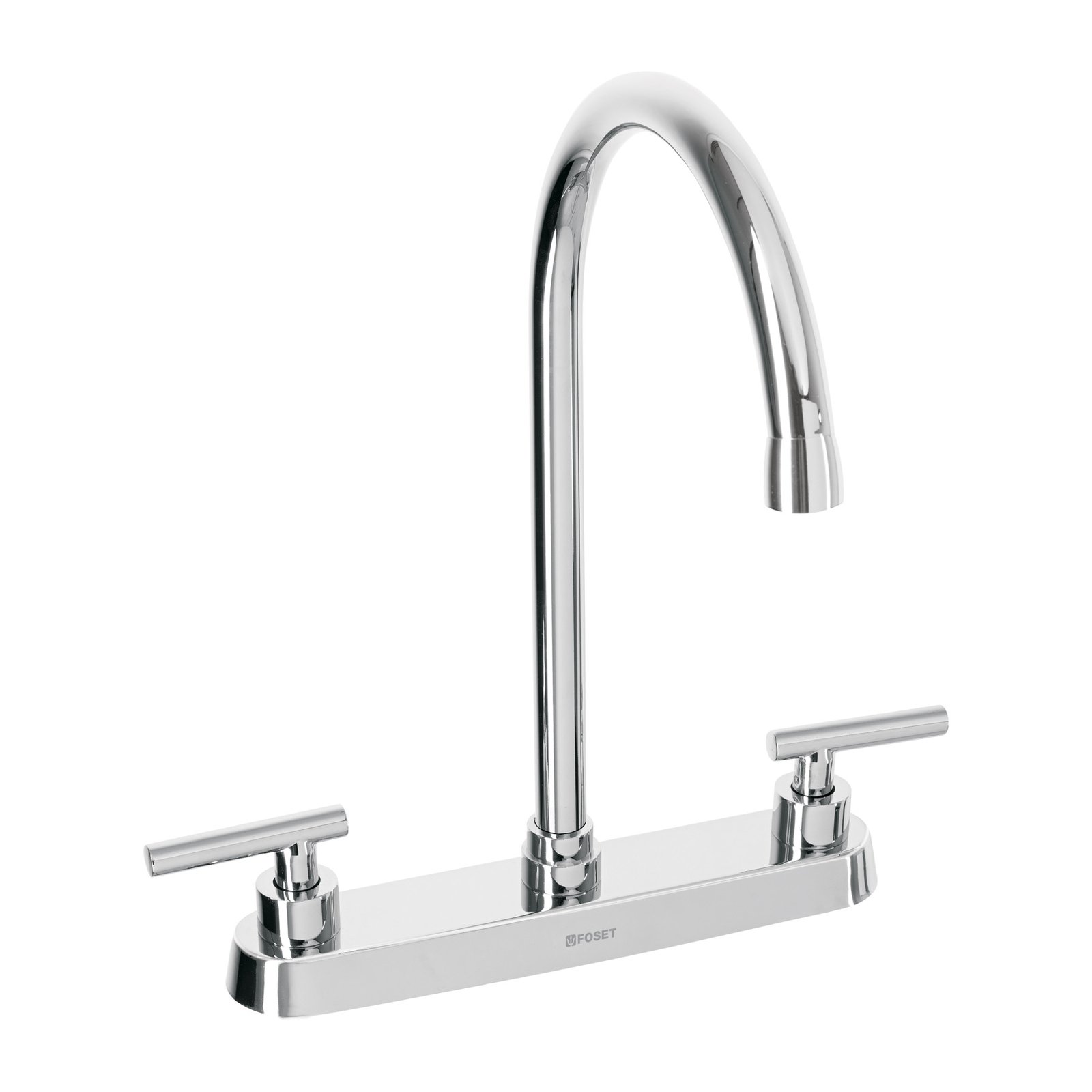 CACHERA P/FREGADERO CURVO CROMO TBF-82 FOSET