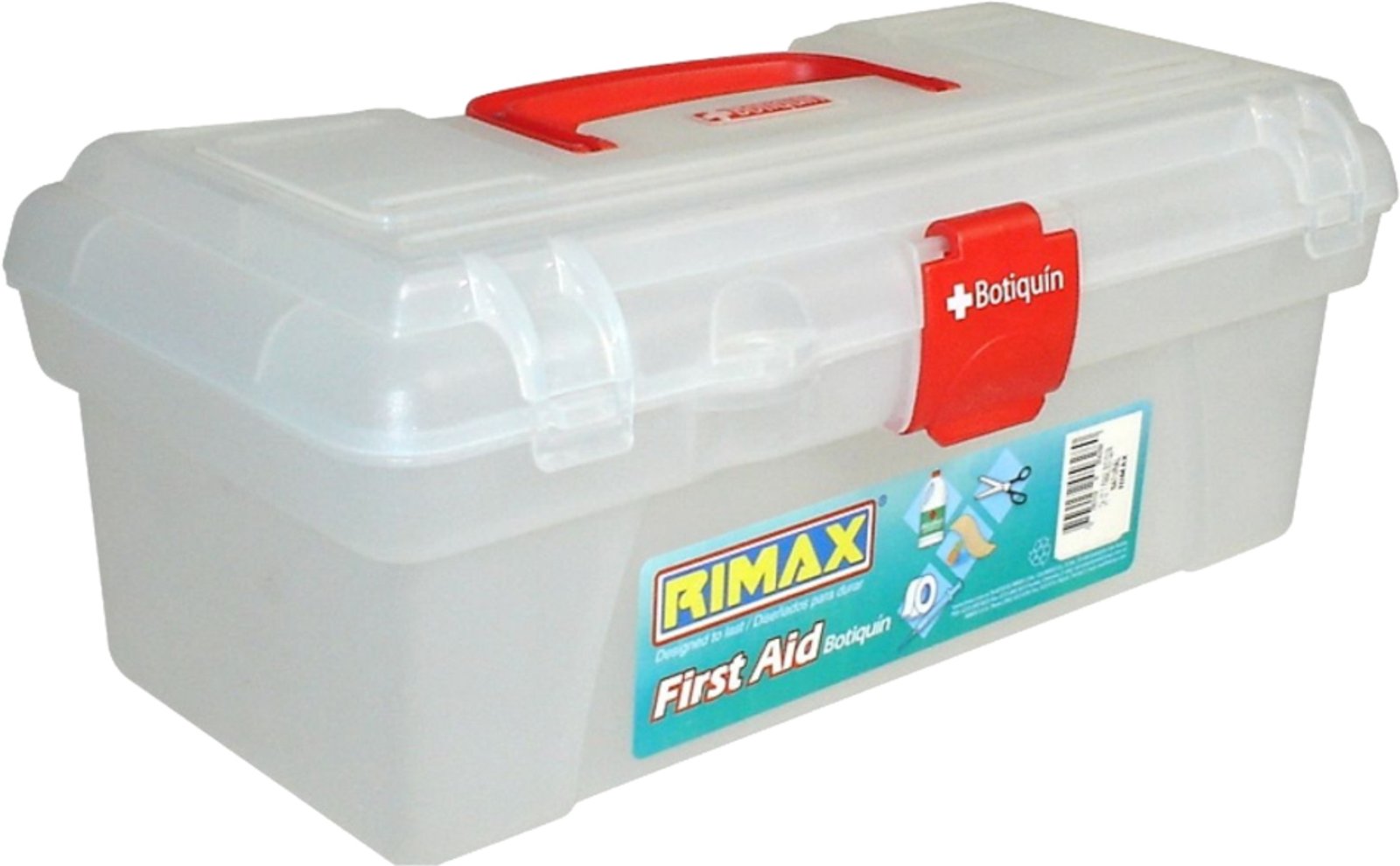 CAJA BOTIQUIN 12" TAPA-ORG NATURAL #5628 RIMAX
