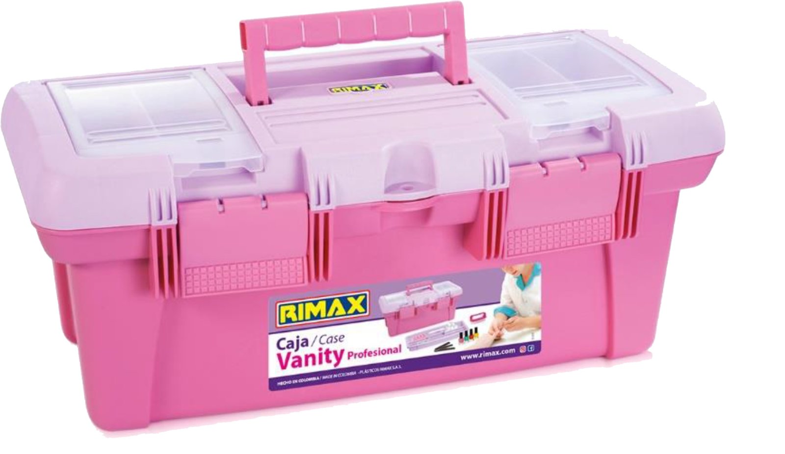 CAJA HERRAMIENTAS 18" TAPA-ORG VANITY #10823 RIMAX
