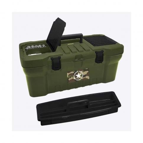 CAJA HERRAMIENTAS 20 TAPA ORG ARMY 12464 RIMAX