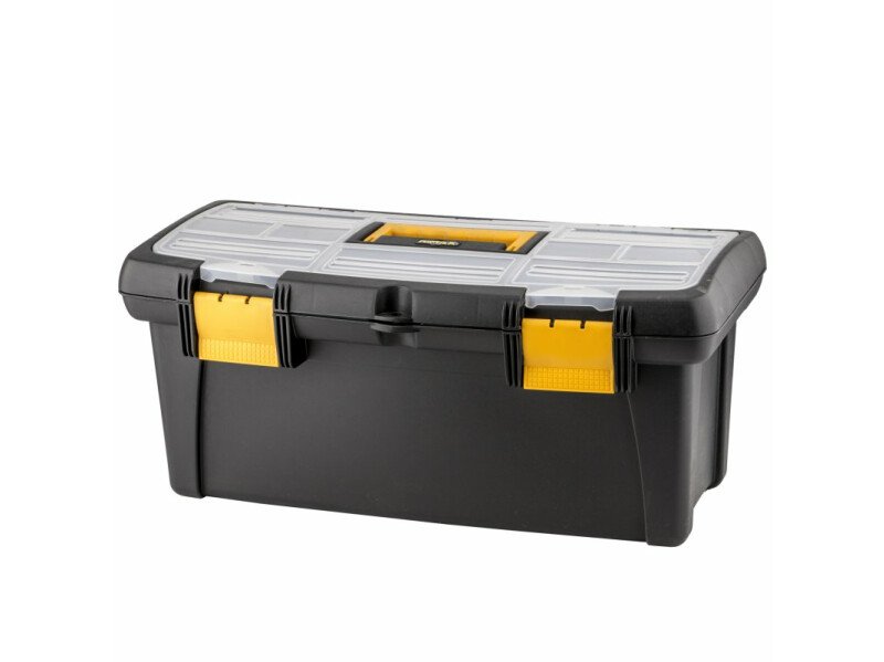 CAJA HERRAMIENTAS 22" TAPA-ORG NEGRA #4142 RIMAX