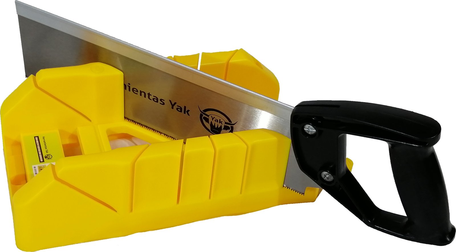 CAJA INGLETE PLASTICA C/SERRUCHO YAK