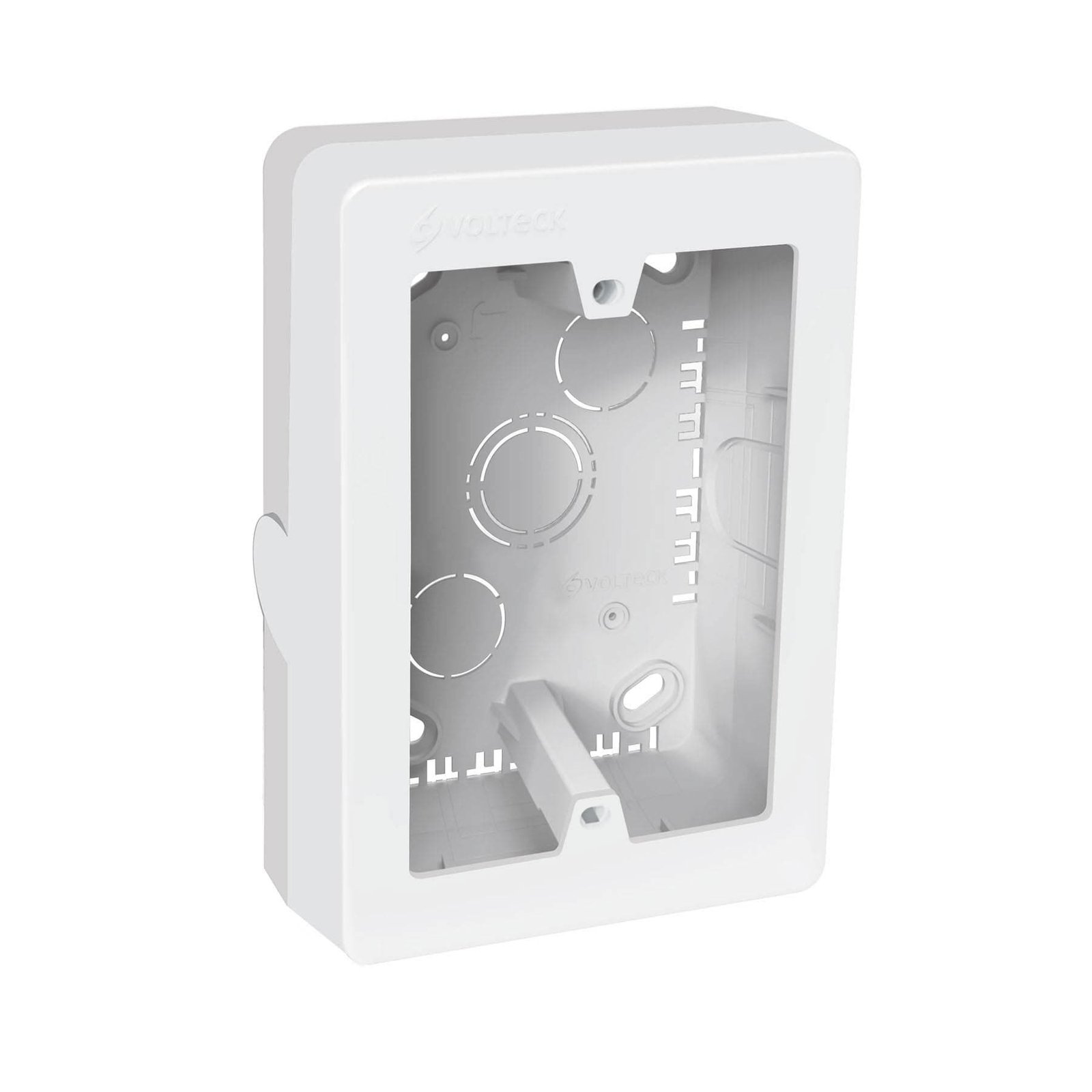 CAJA P/CANALETA 3"X5" BLANCA CRU-3X5 VOLTECK