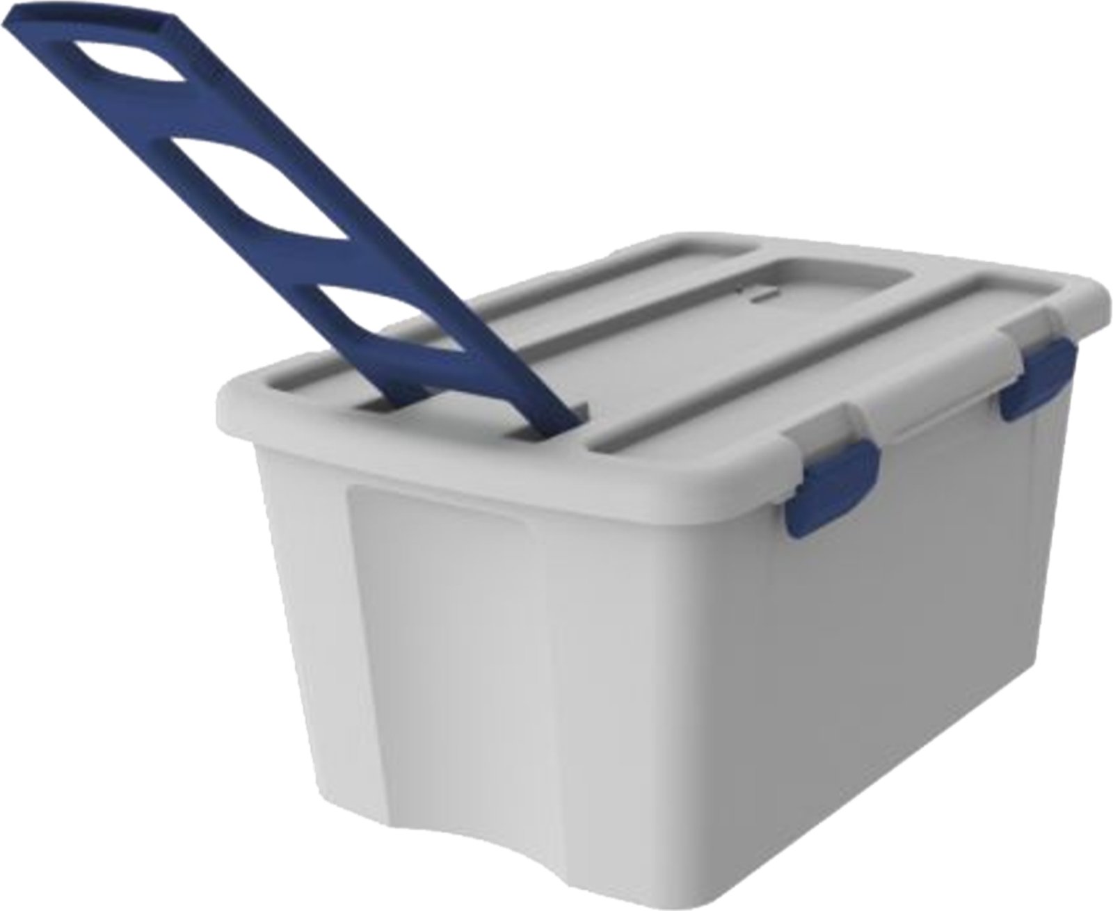 CAJON MOVIL 120L GRIS-AZUL NAVY #12173 RIMAX