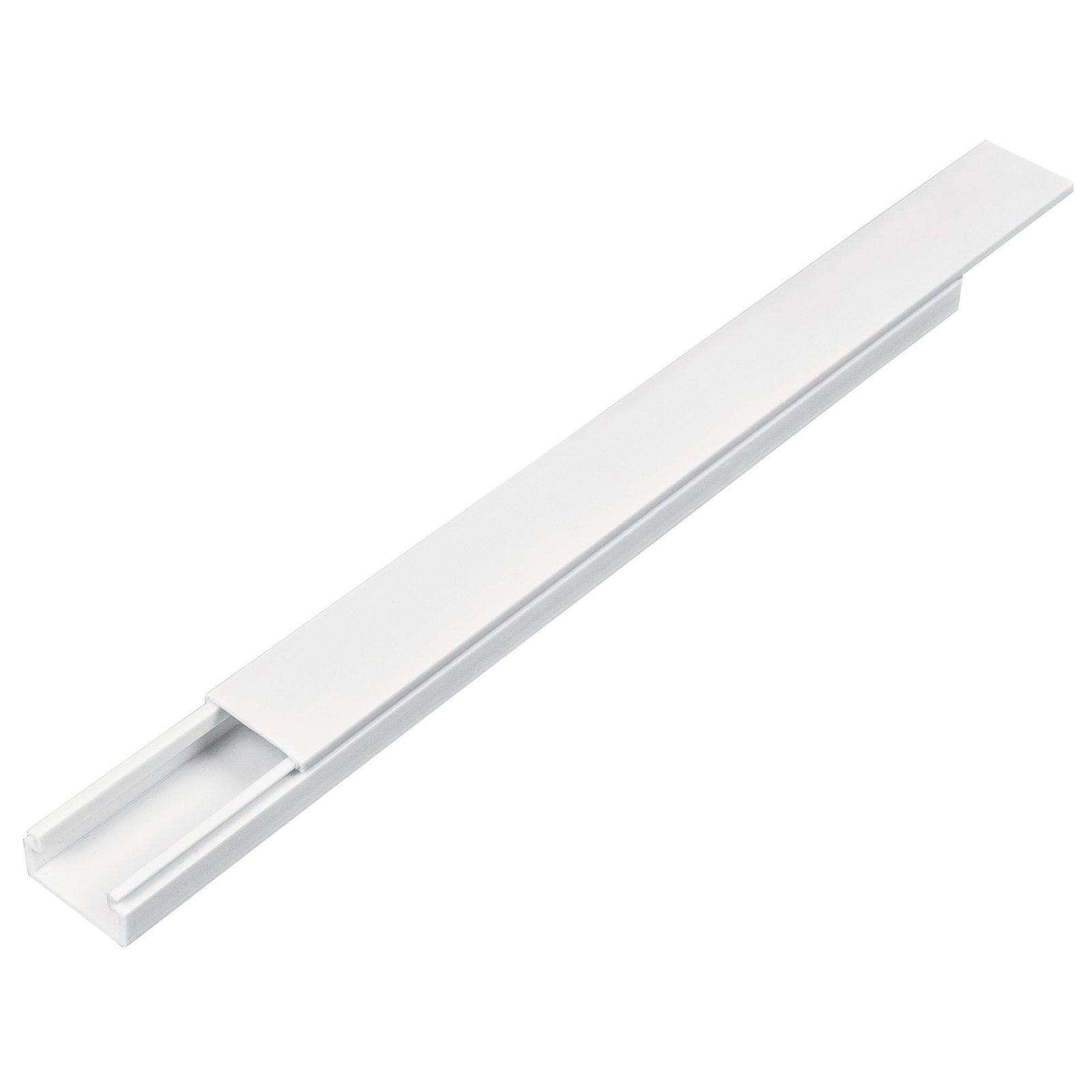 CANALETA DE 1 VÍA 10X20 CON ADHESIVO CAN-1020A
