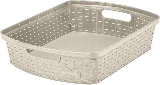 CANASTA MULTIUSO BAJA SHIA TAUPE #9945 RIMAX