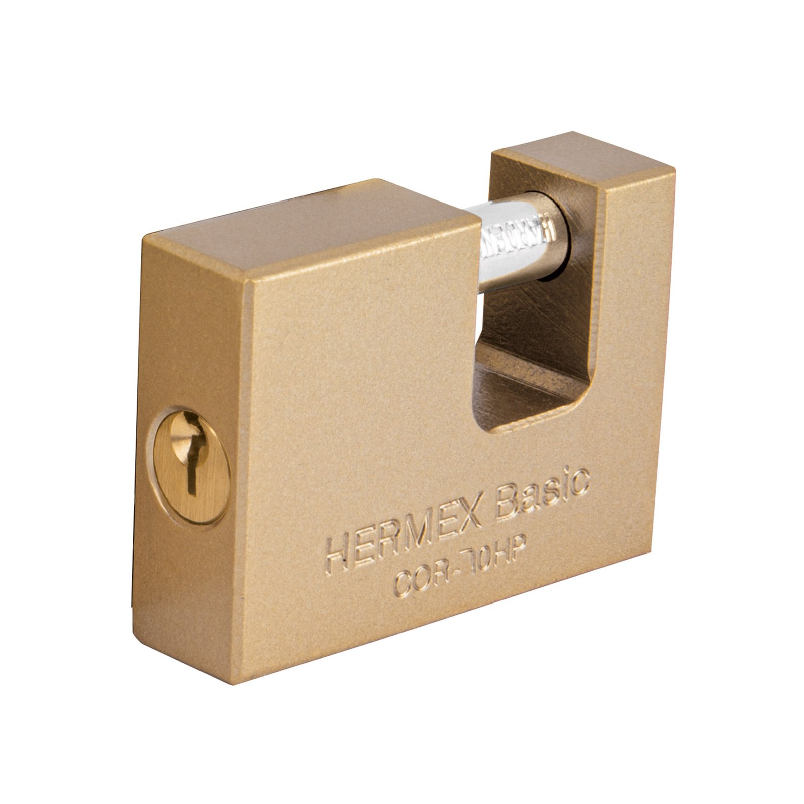 CANDADO ANTIPALANCA 70 MM HIERRO HERMEX COR-70HP