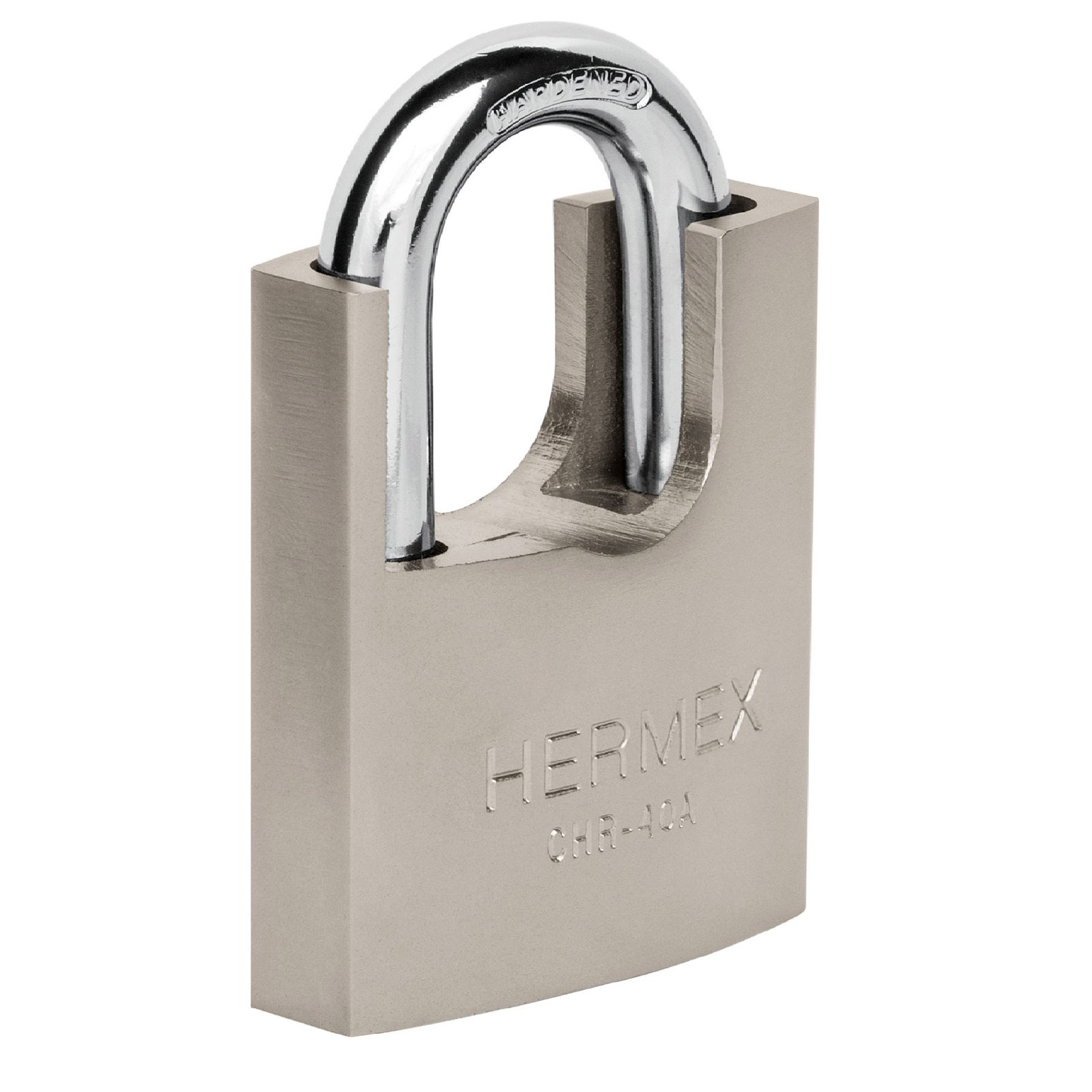 CANDADO C/CORAZA GANCHO PROT CHR-40A HERMEX-TRUPER