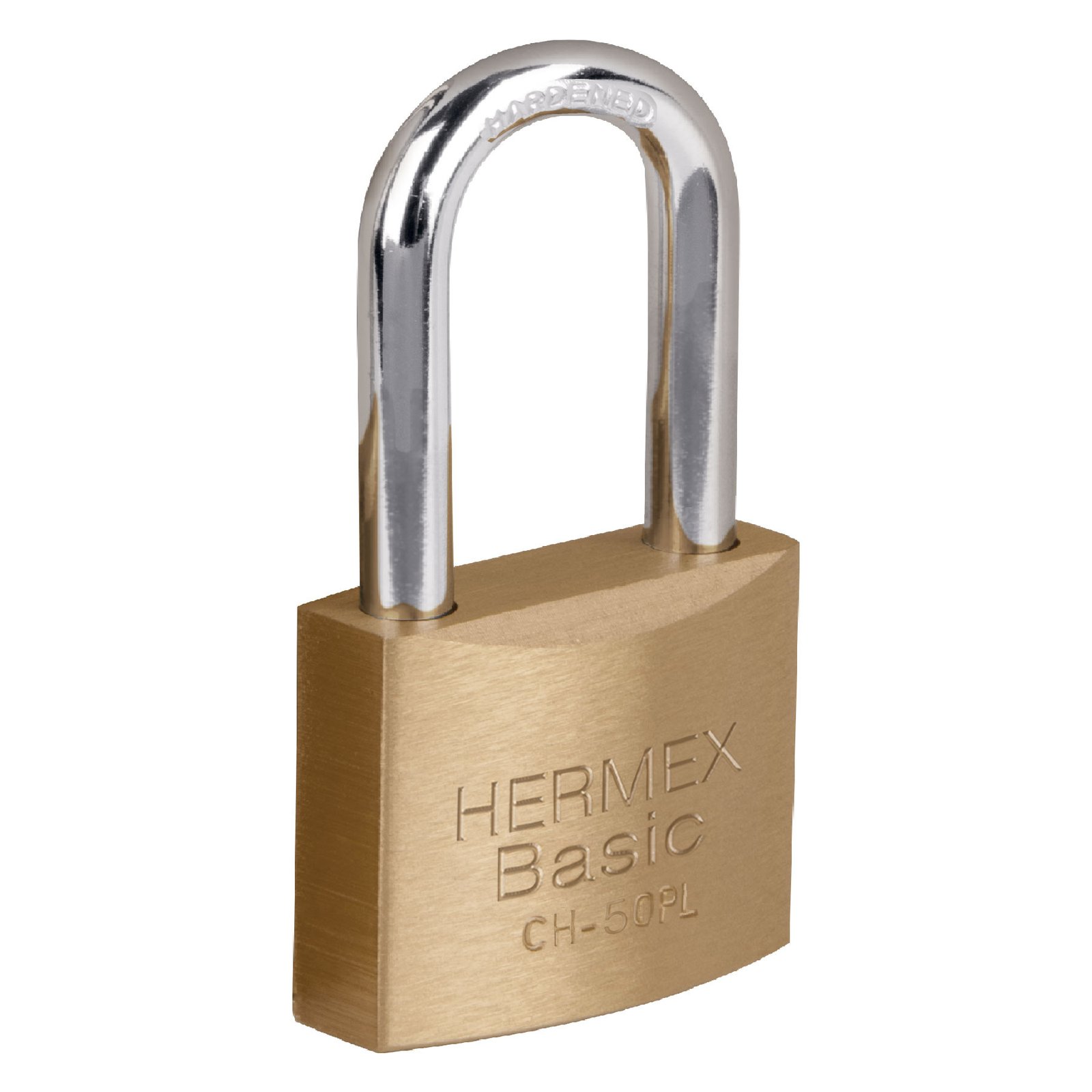 CANDADO HIERRO 50MM GANCHO LARGO CH-50PL HERMEX