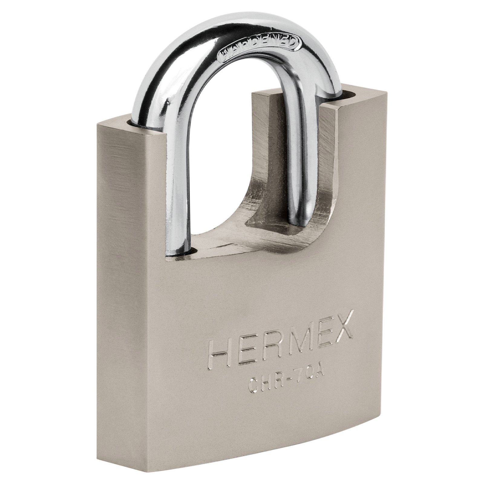 CANDADO HIERRO 70 MM CORAZA CHR-70A HERMEX