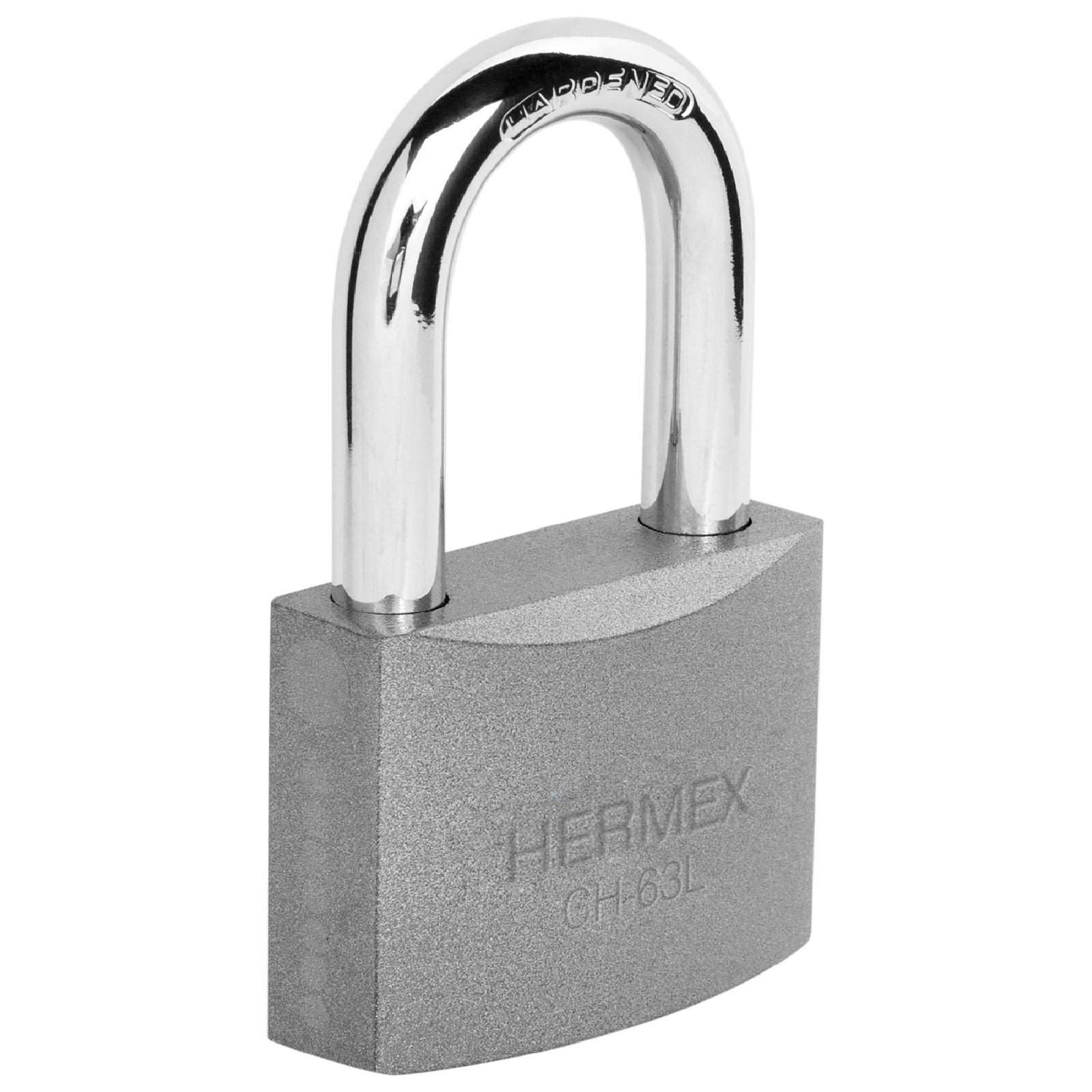 CANDADO HIERRO LARG LATON 63MM CH-63L HERMEX