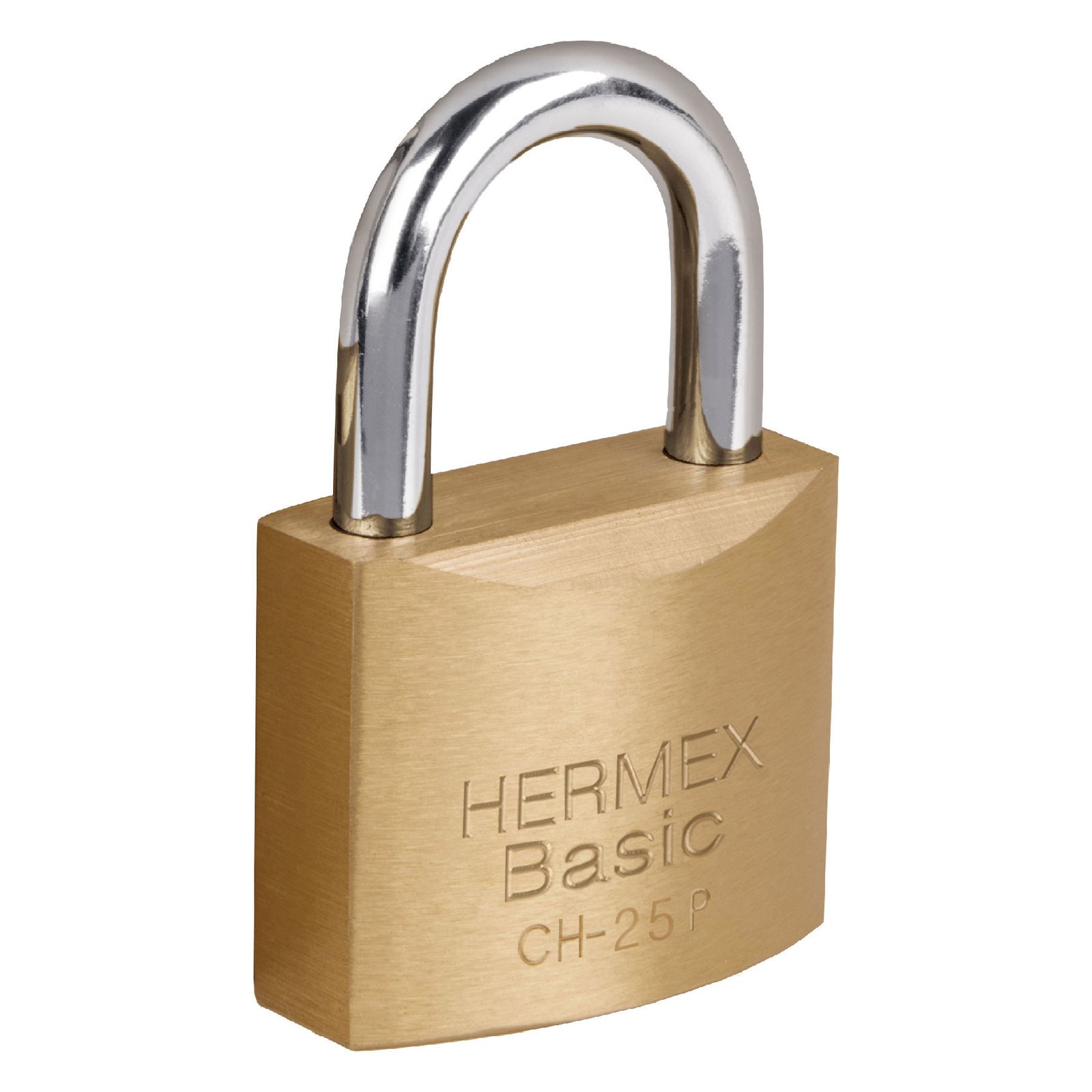 CANDADO HIERRO LATON 25MM BLISTER CHB-25P